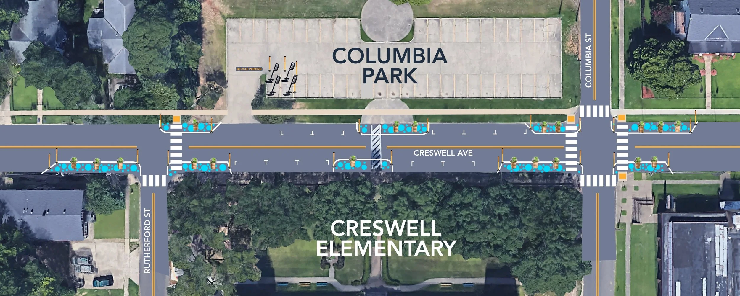 Columbia and Cresweel Crosswalks.jpg