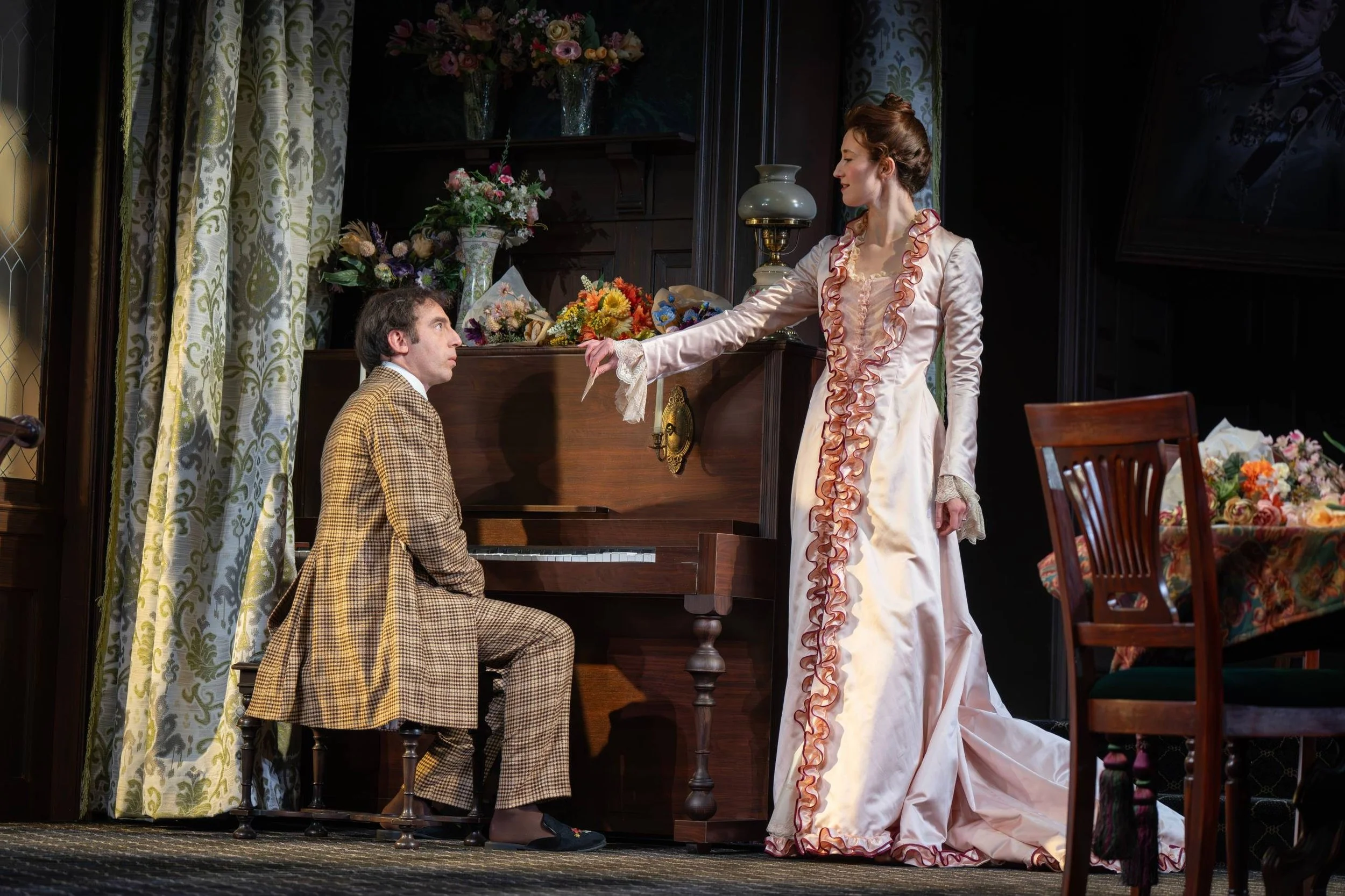 Hedda in HEDDA GABLER, dir. James Bundy, Yale Repertory Theatre, photo by Joan Marcus