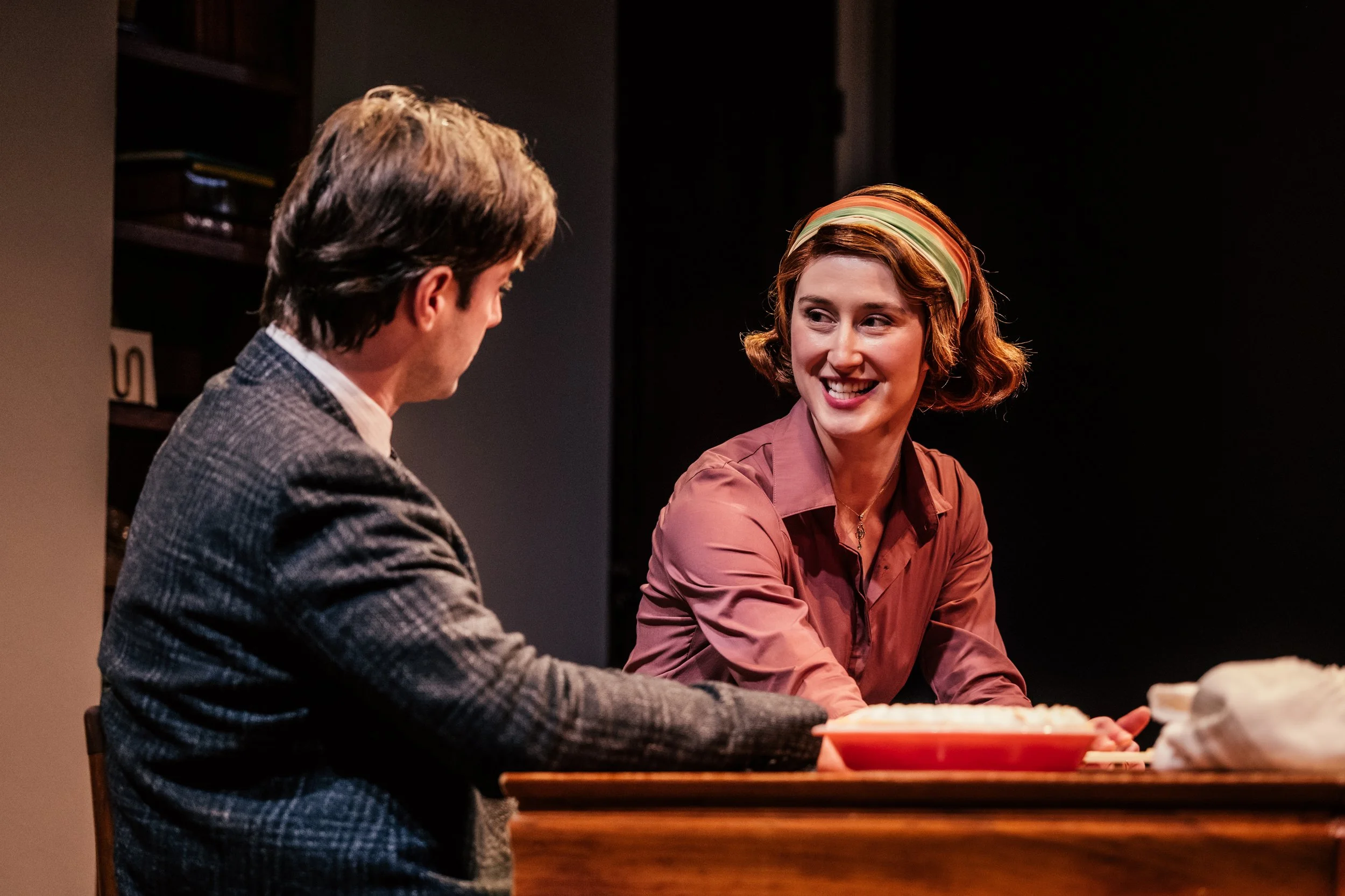 As Sylvia Plath in SYLVIA SYLVIA SYLVIA, dir. Jo Bonney, Geffen Playhouse, photo by Jeff Lorch