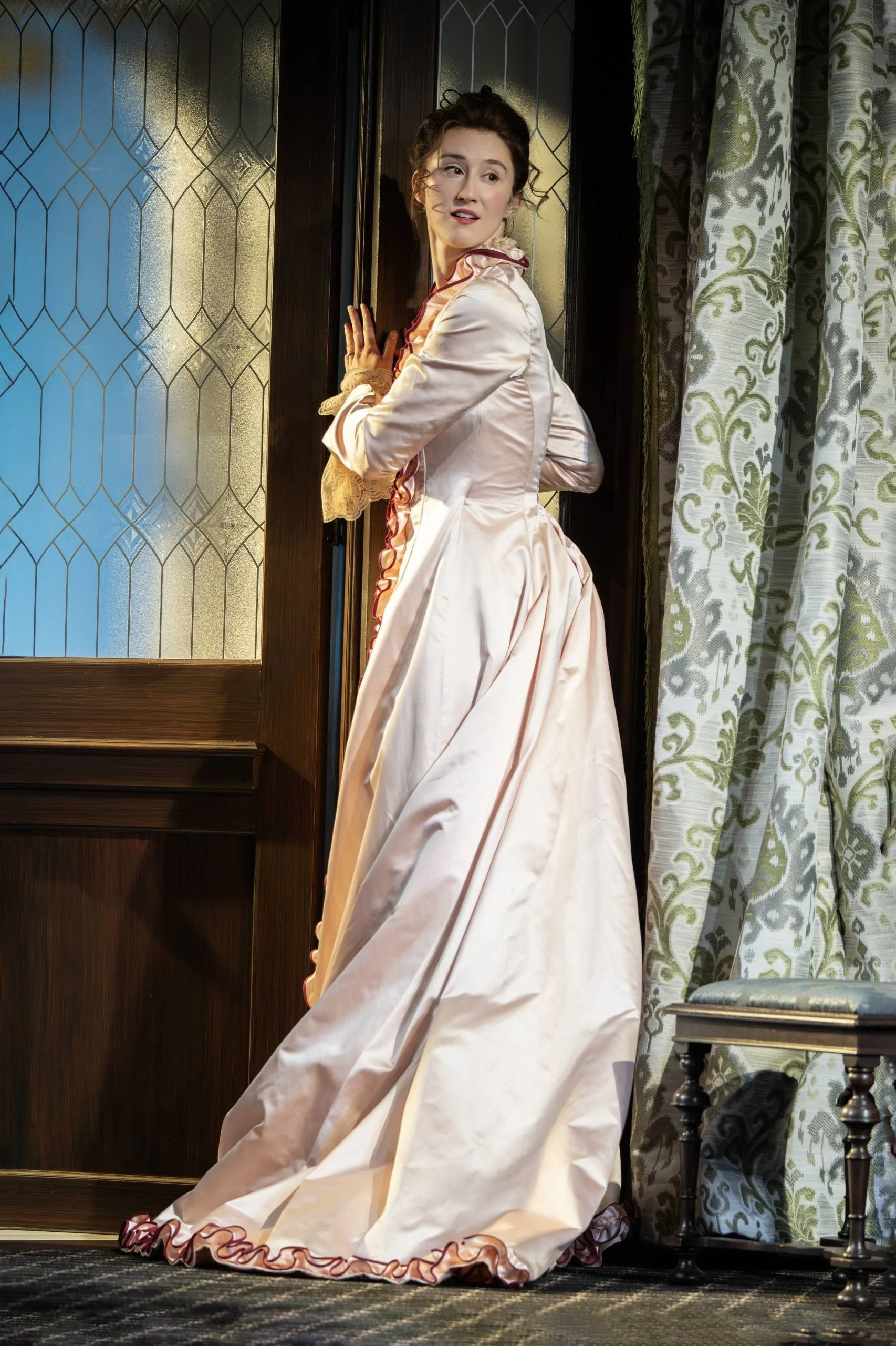 Hedda in HEDDA GABLER, dir. James Bundy, Yale Repertory Theatre, photo by Joan Marcus