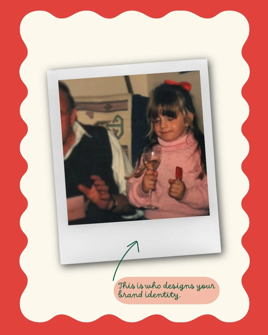 Little me just loved being creative. 

Big me gets to help ambitious women turn their ideas into brands that actually reflect who they are. 

It still feels pretty surreal that this is my job. 

And I have a feeling, she&rsquo;d be really proud 🥹 

