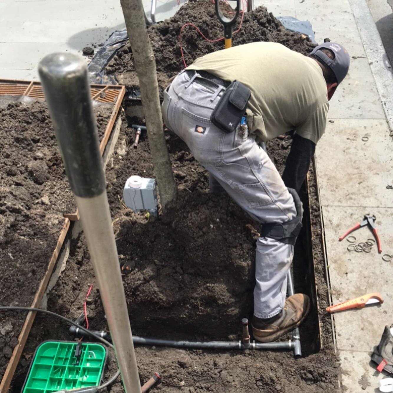 A tree bubbler install that another company did not complete, so we finished it. We are always there from new projects to years of quality maintenance.

#lawnsprinklers #irrigation #plumbing #tree #bubblers #construction #finished #complete #qualitys