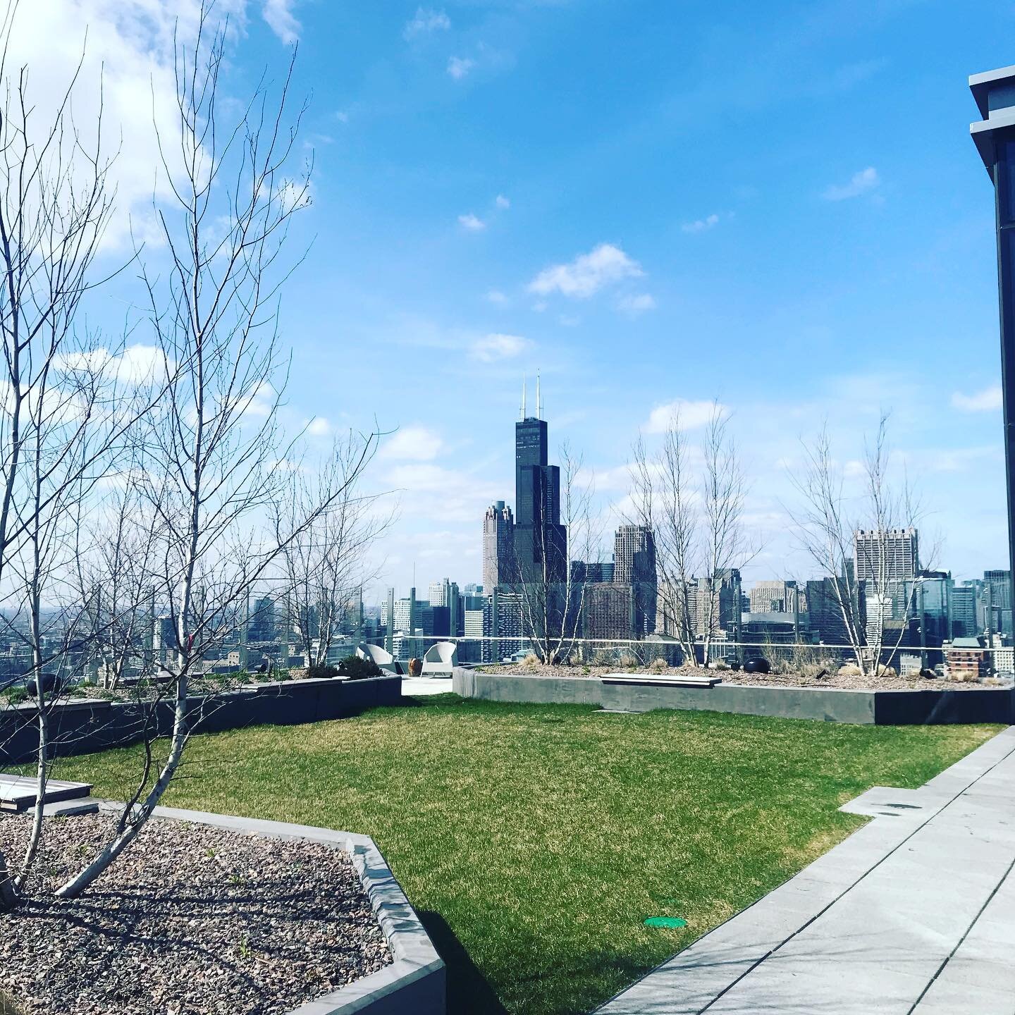 Some downtown Chicago service work 
#downtown #chicago #irrigation #lawnsprinklers #rooftop #greenroof #greenwall #skyscraper #service #plumbing