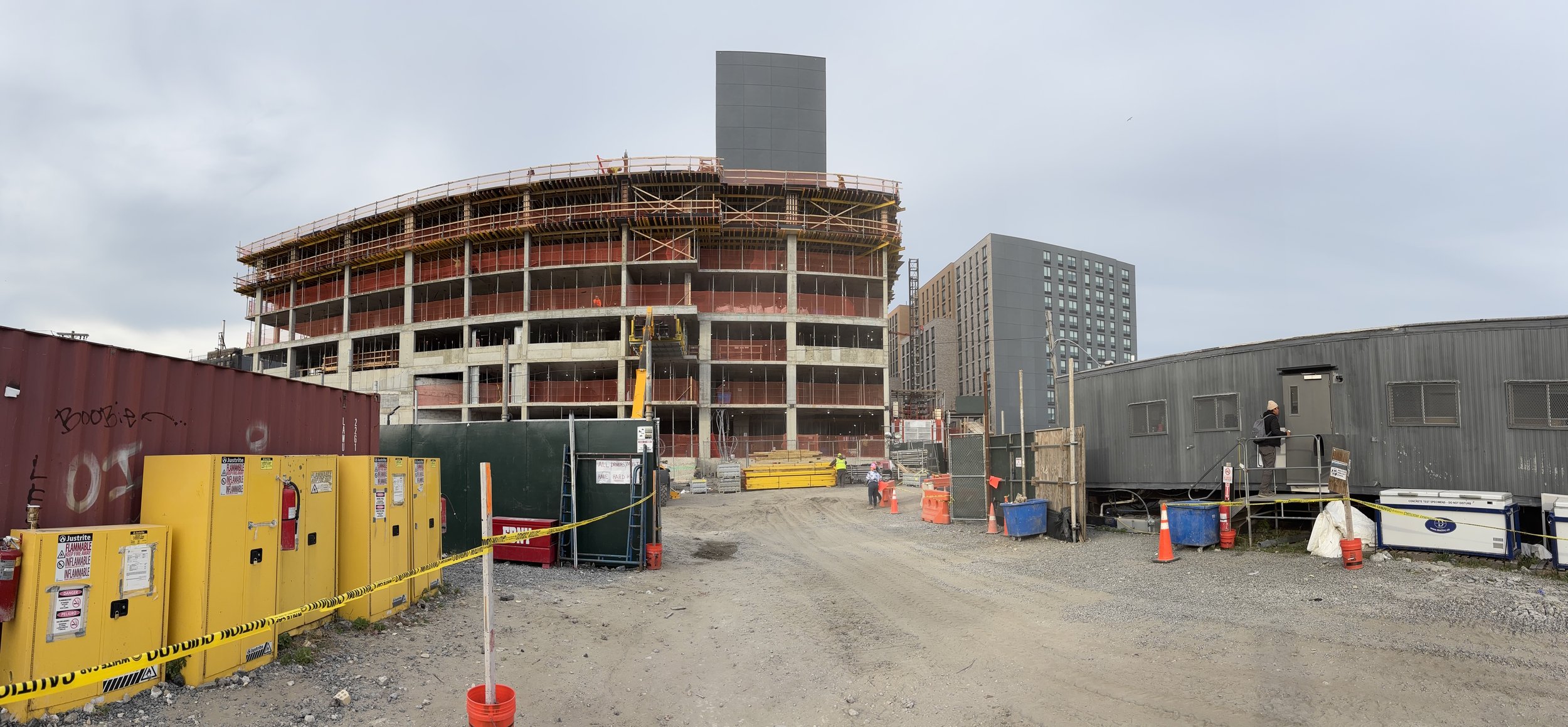 Edgemere 2 progress - building up.  End of November