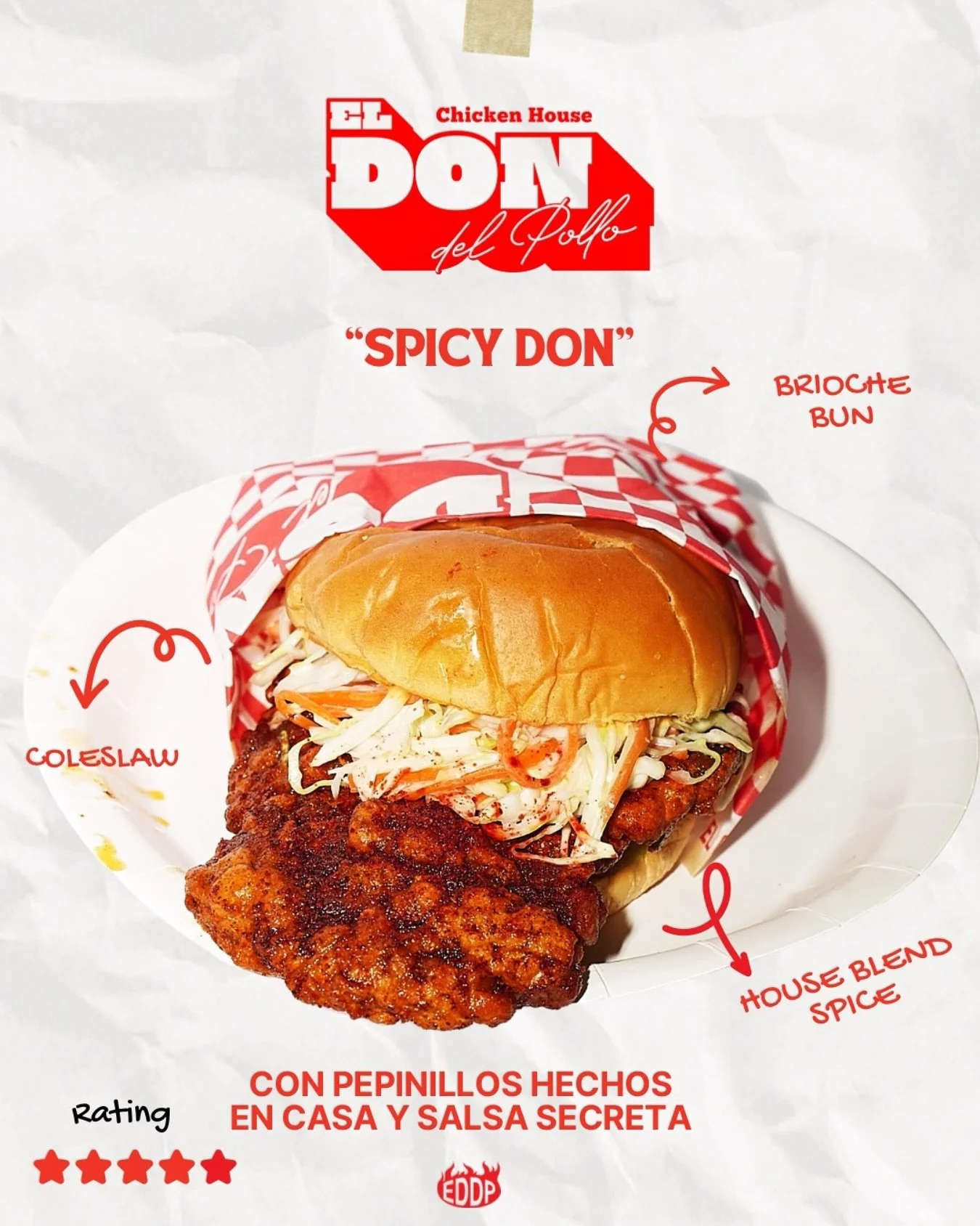 Aqu&iacute; damos clases de anatom&iacute;a. Les presentamos el sandwich perfecto. 🤩 

#tienesundon #eldondelpollo #fryitnice