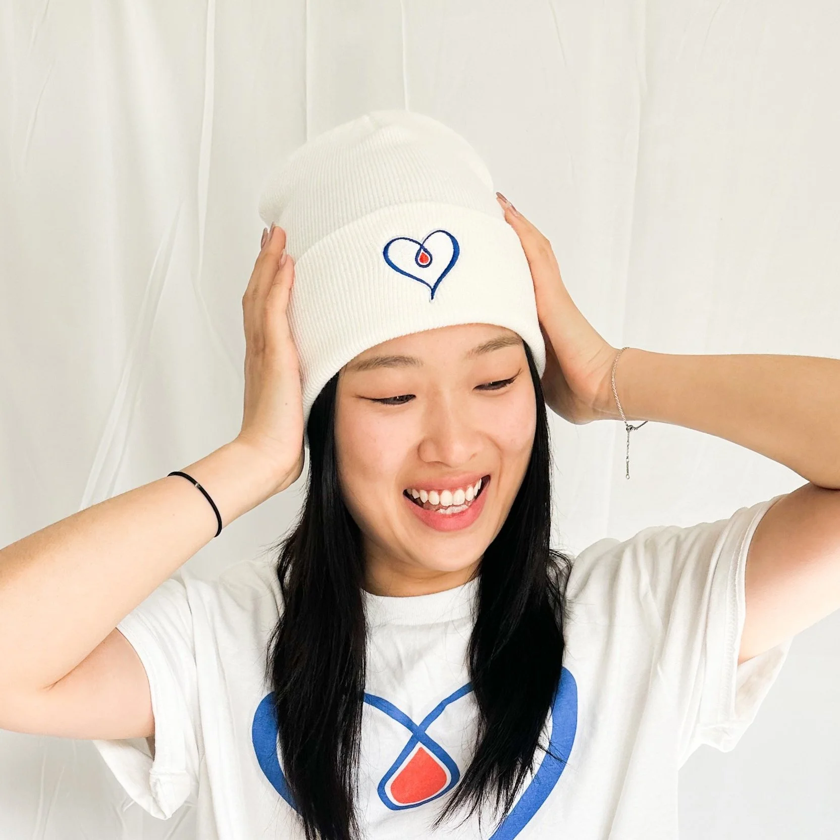 Edmonton Oilers Oil Heart Toque (Beanie)