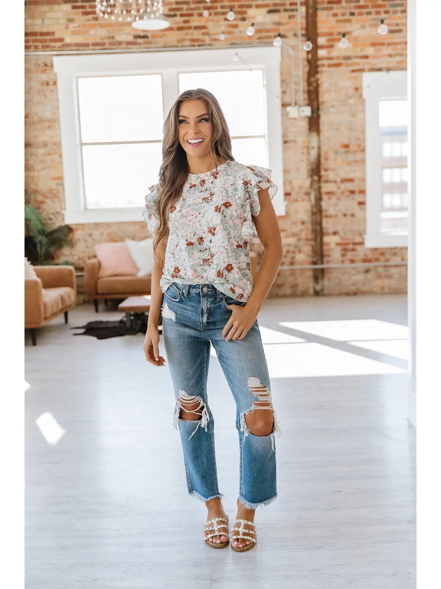 Addilyn Floral Ruffle Sleeve.fullfront.jpeg