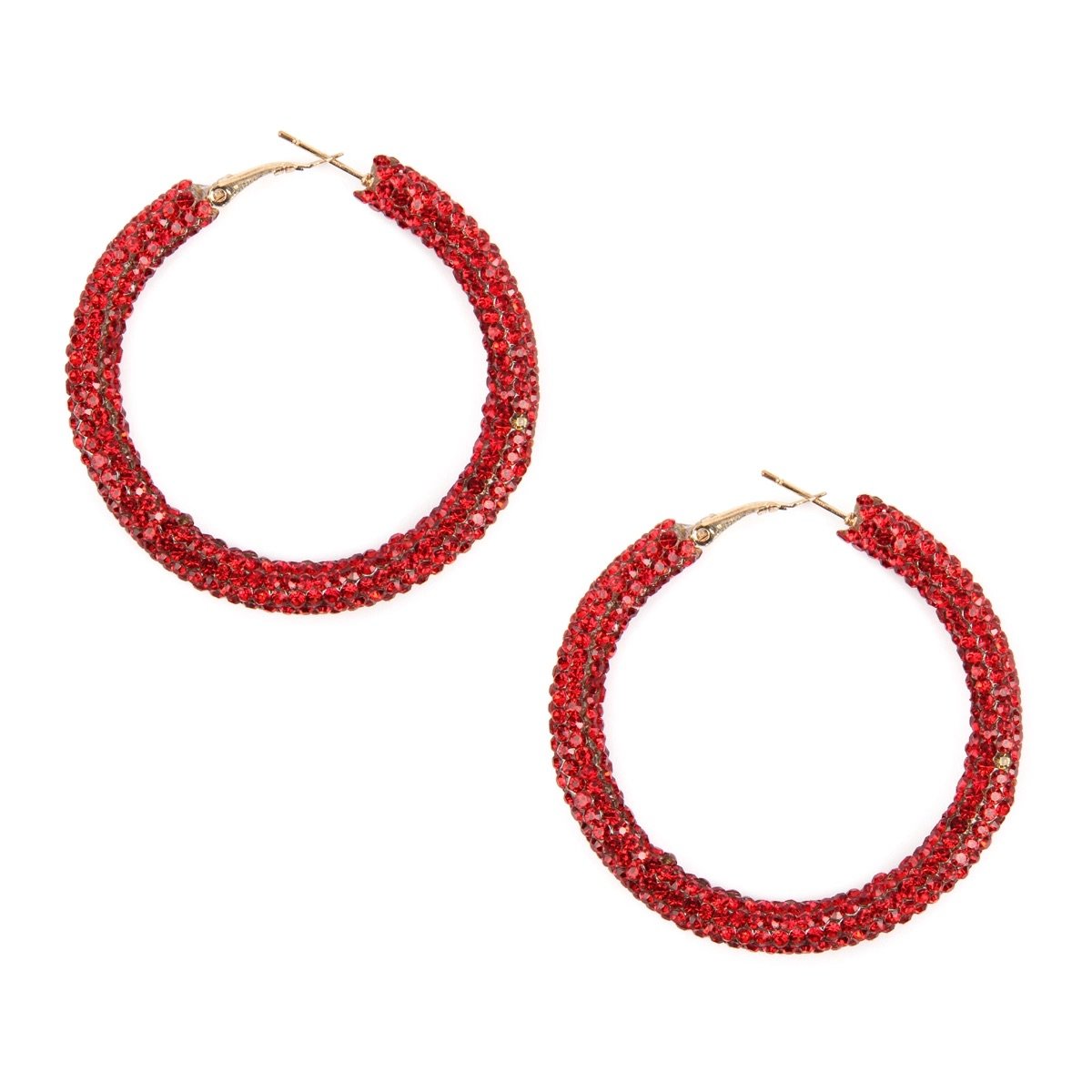 Rhinestone Coated Hoop Earrings.reddouble.jpeg