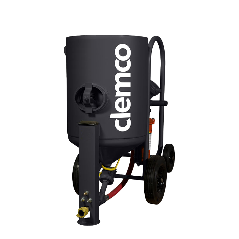 A 6 cubic foot contractor blast machine