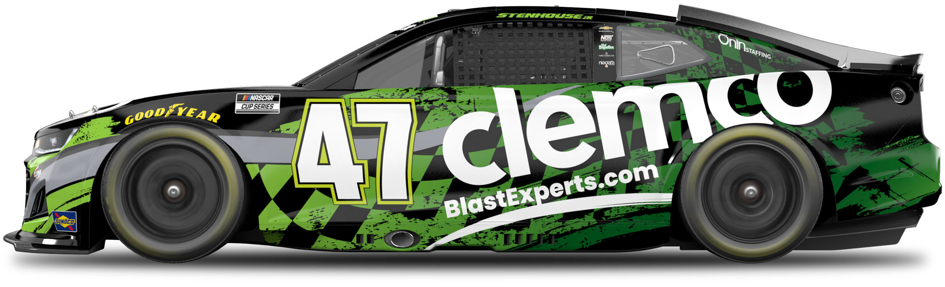 Clemco inspired stock car