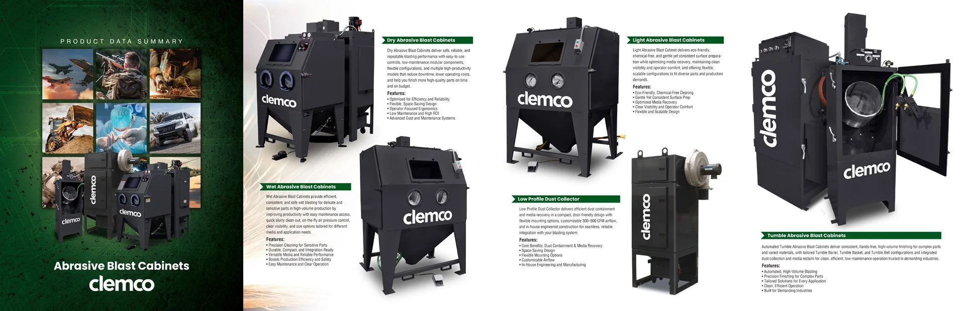 Abrasive Blast Cabinets Brochure Download