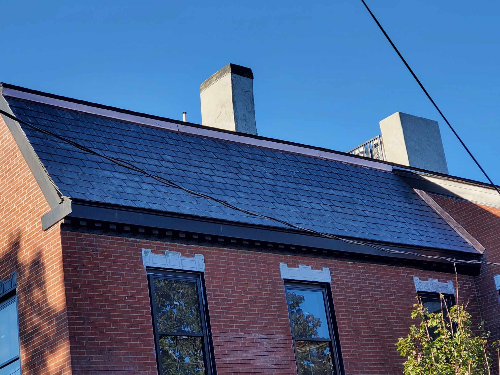 Slate and Asphalt Roof, Newburyport Massachusetts