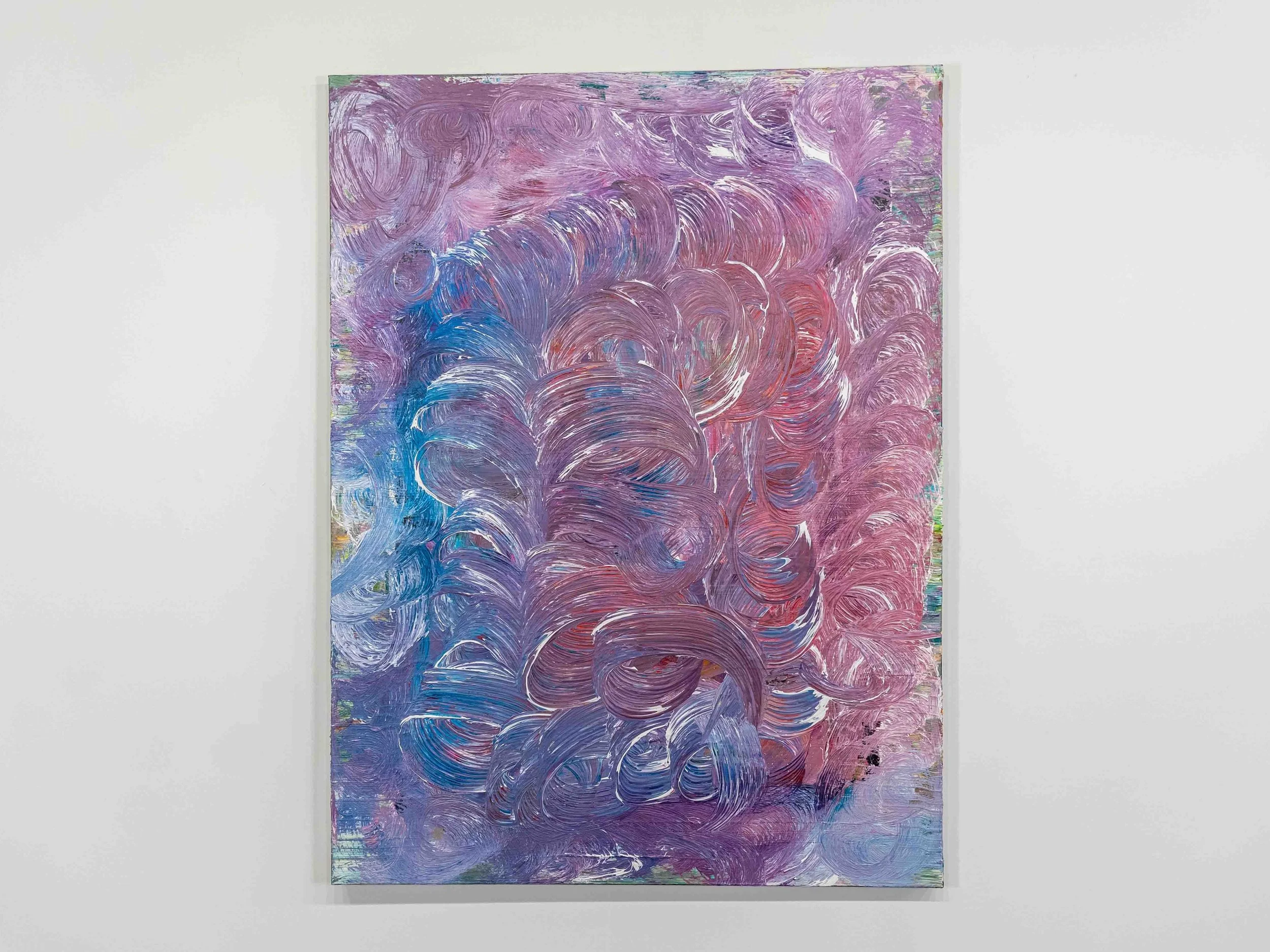 "Ever Changing' - 36 x 48 in - Early 2020 - Multiple layers of Acrylic on Canvas