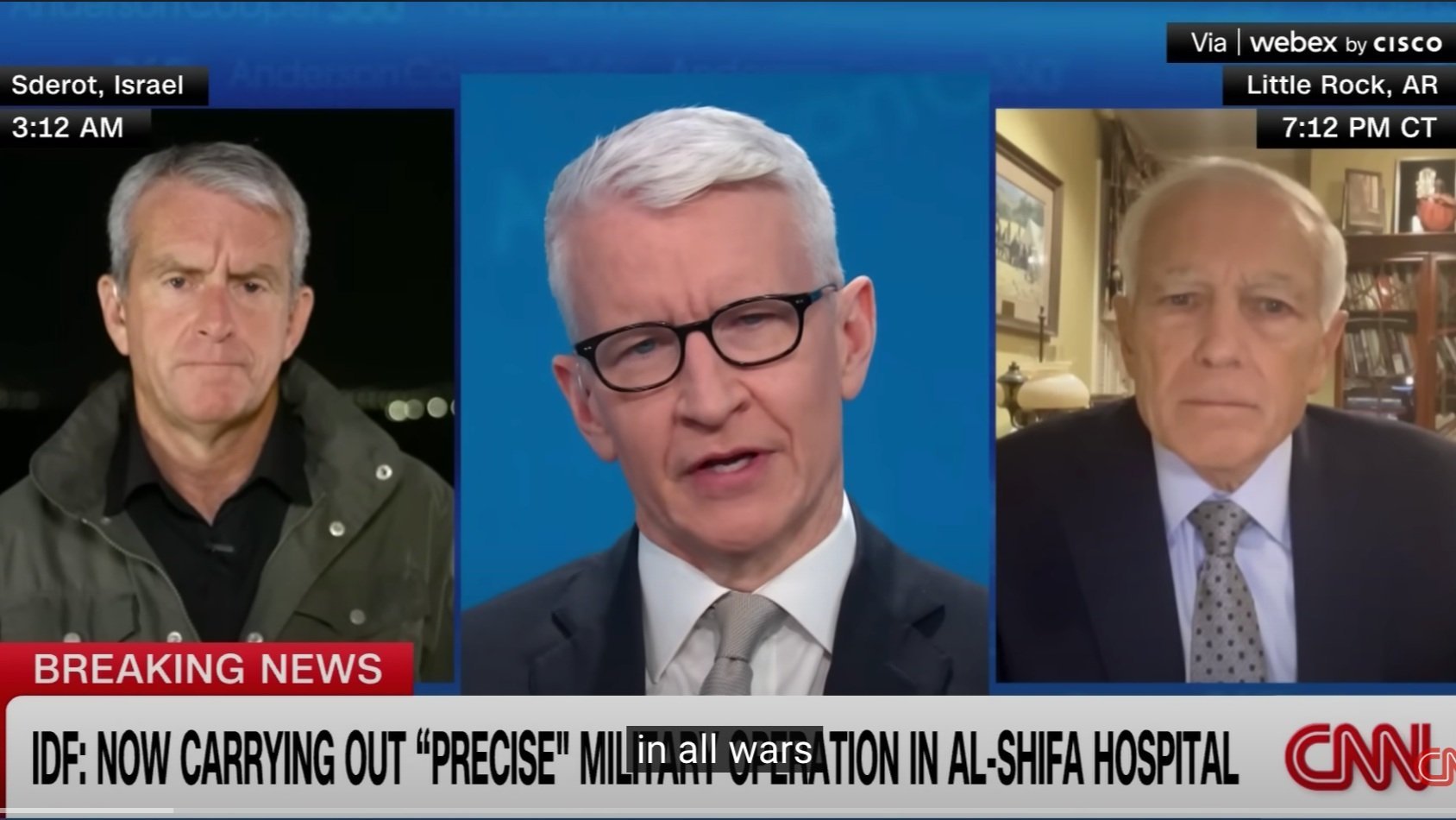 Wesley Clark: Israeli’s militarily have to do this