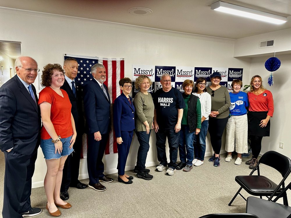  NSL4A Members with Cotter-Smasal campaign team. 