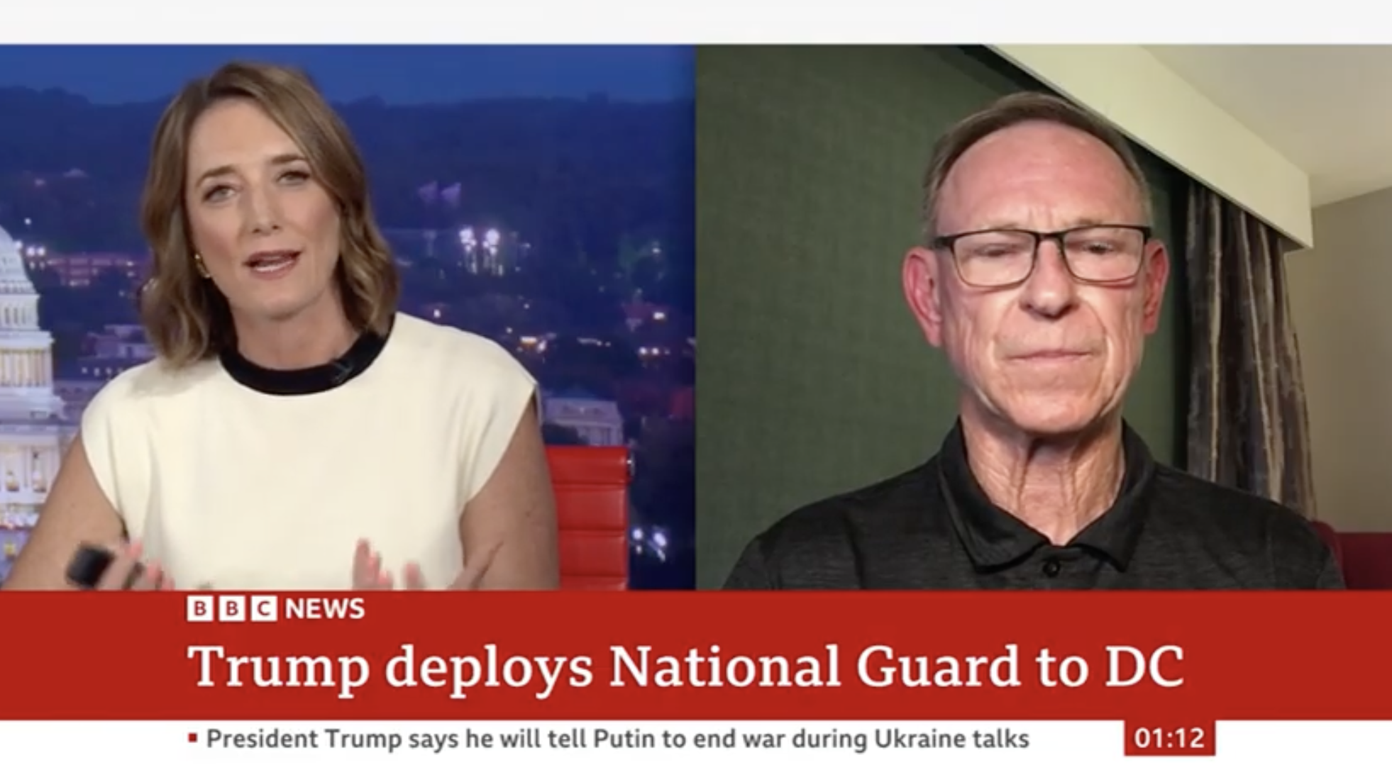 Retired Major General Randy Manner on DC National Guard Deployment