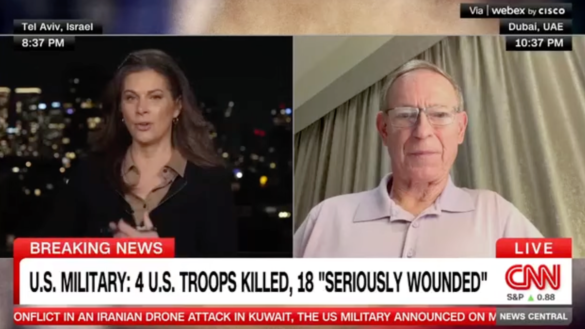 Retired General Warns Iran Mission Is “Shifting” as Americans Are Stranded in Dubai