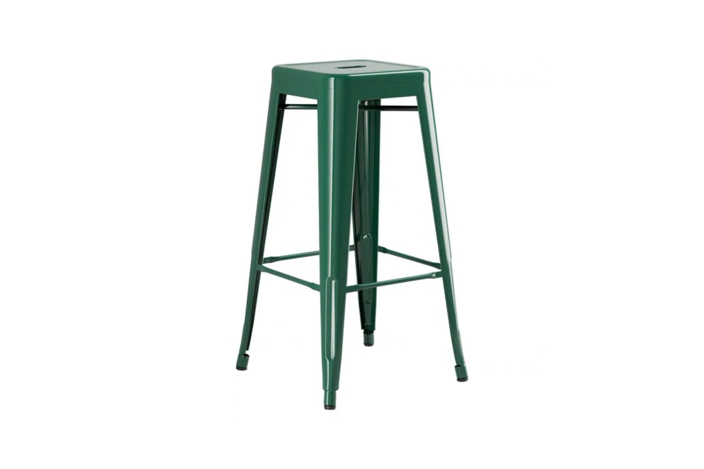 The Industrial Green Barstool