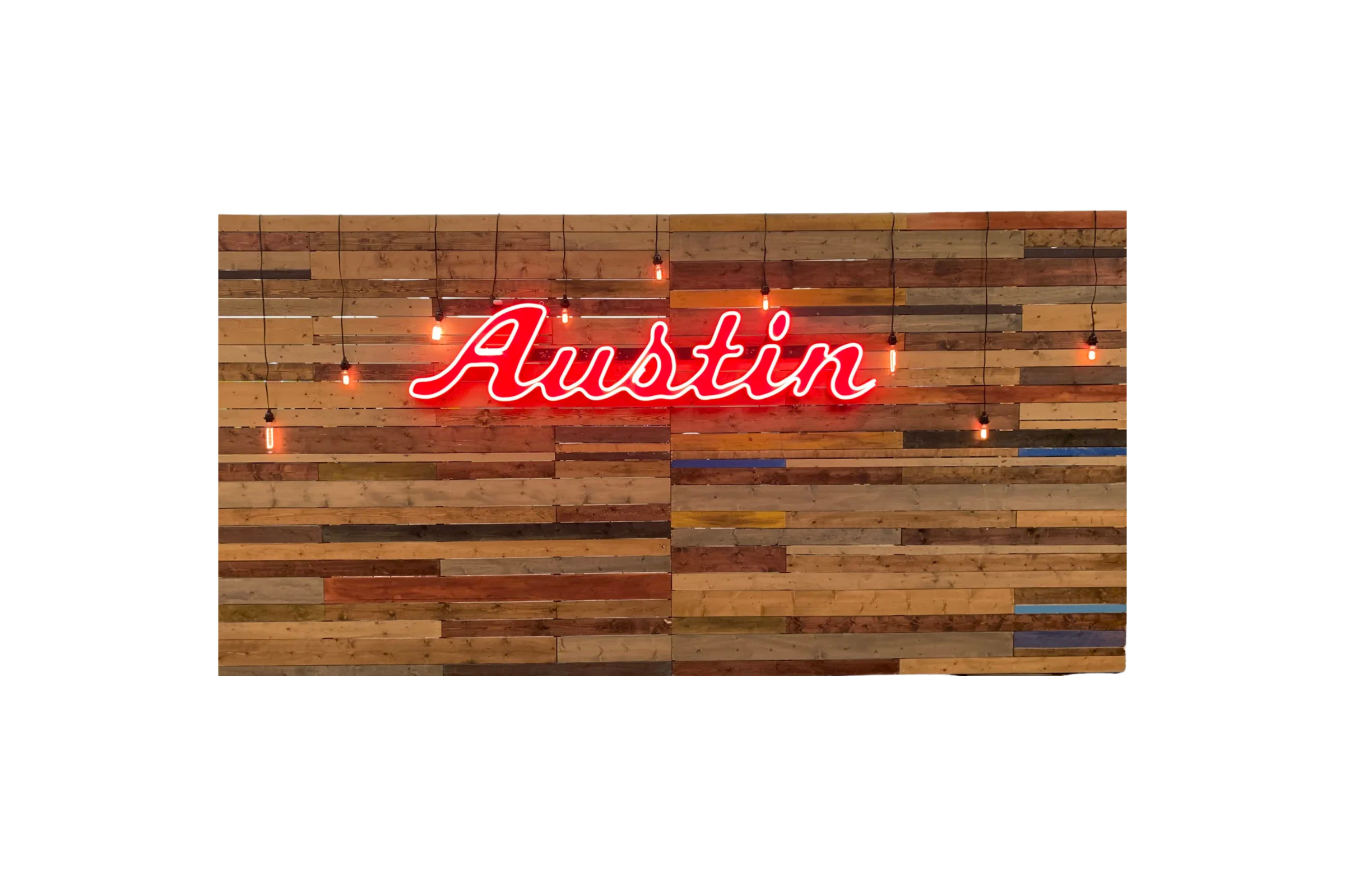 The Reclaimed Austin Wall