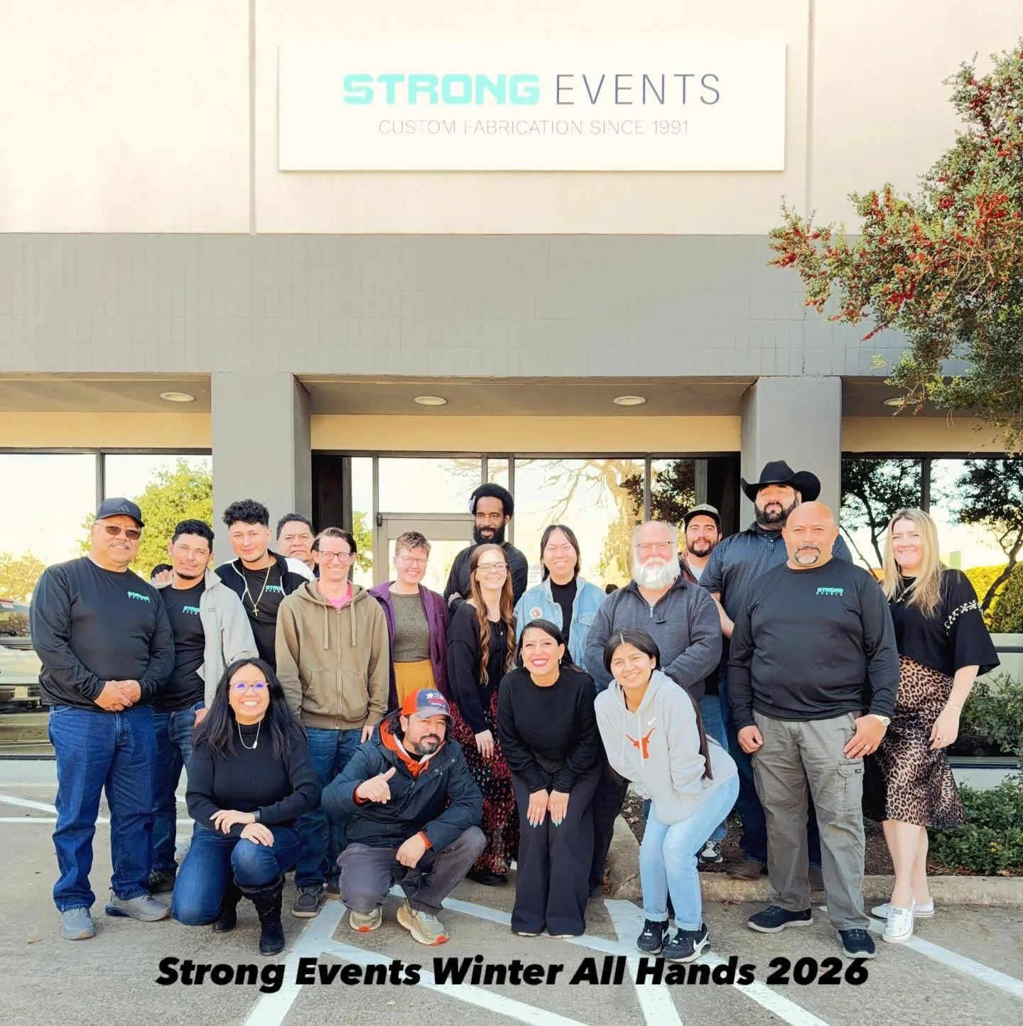 2026 is a big milestone year for @strongeventsatx as we celebrate 35 years in business. Anyone that has worked more than a day in our industry knows how hard (yet so much fun) our industry is. 

Please meet the team behind the magic of what we do. So