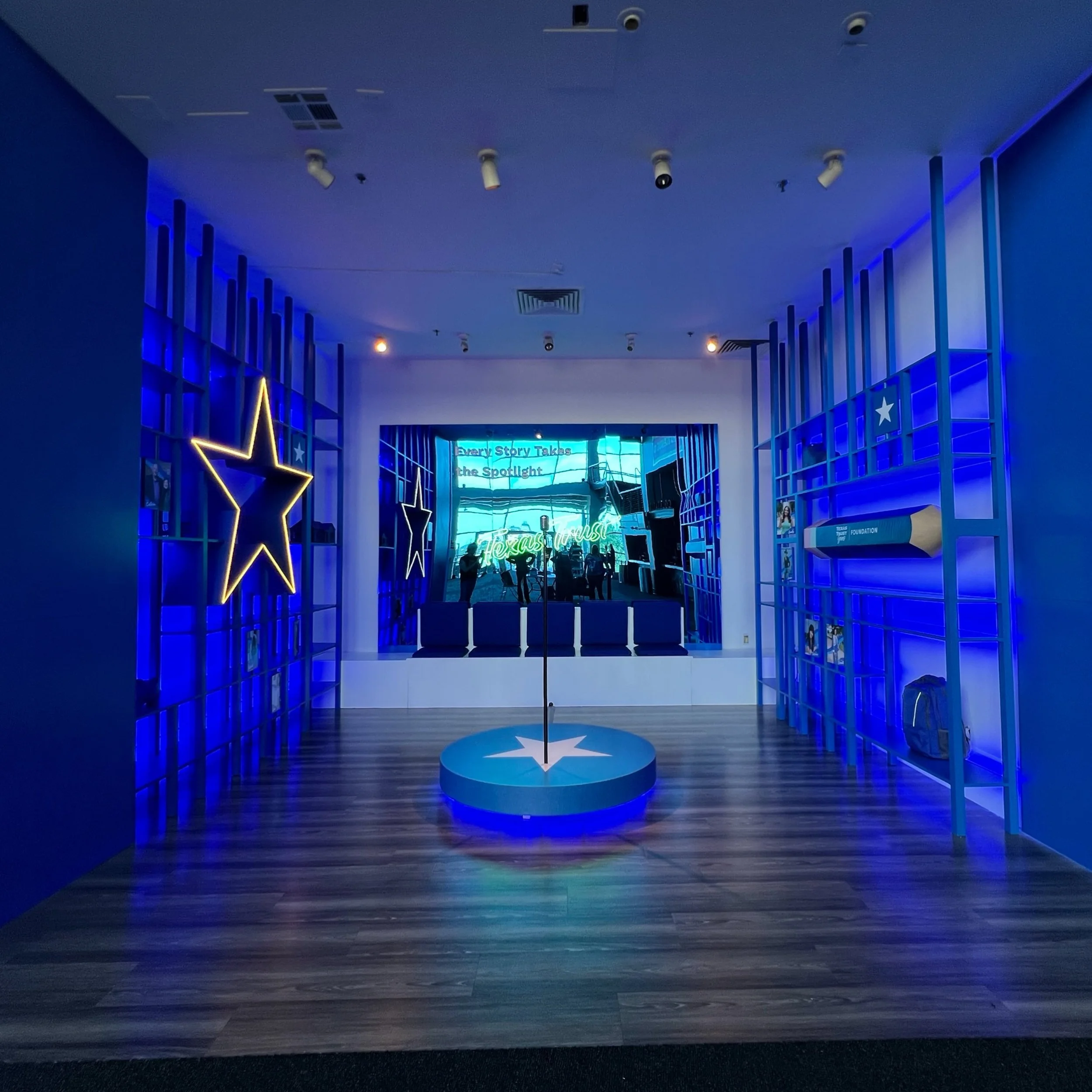 If you happen to be in Grand Prairie, TX attending a show at @txtcutheatre, be sure to get there a few minutes early to check out the custom install we did for @texastrustcu 

Learn how they give back to their community and how you can be a part of t