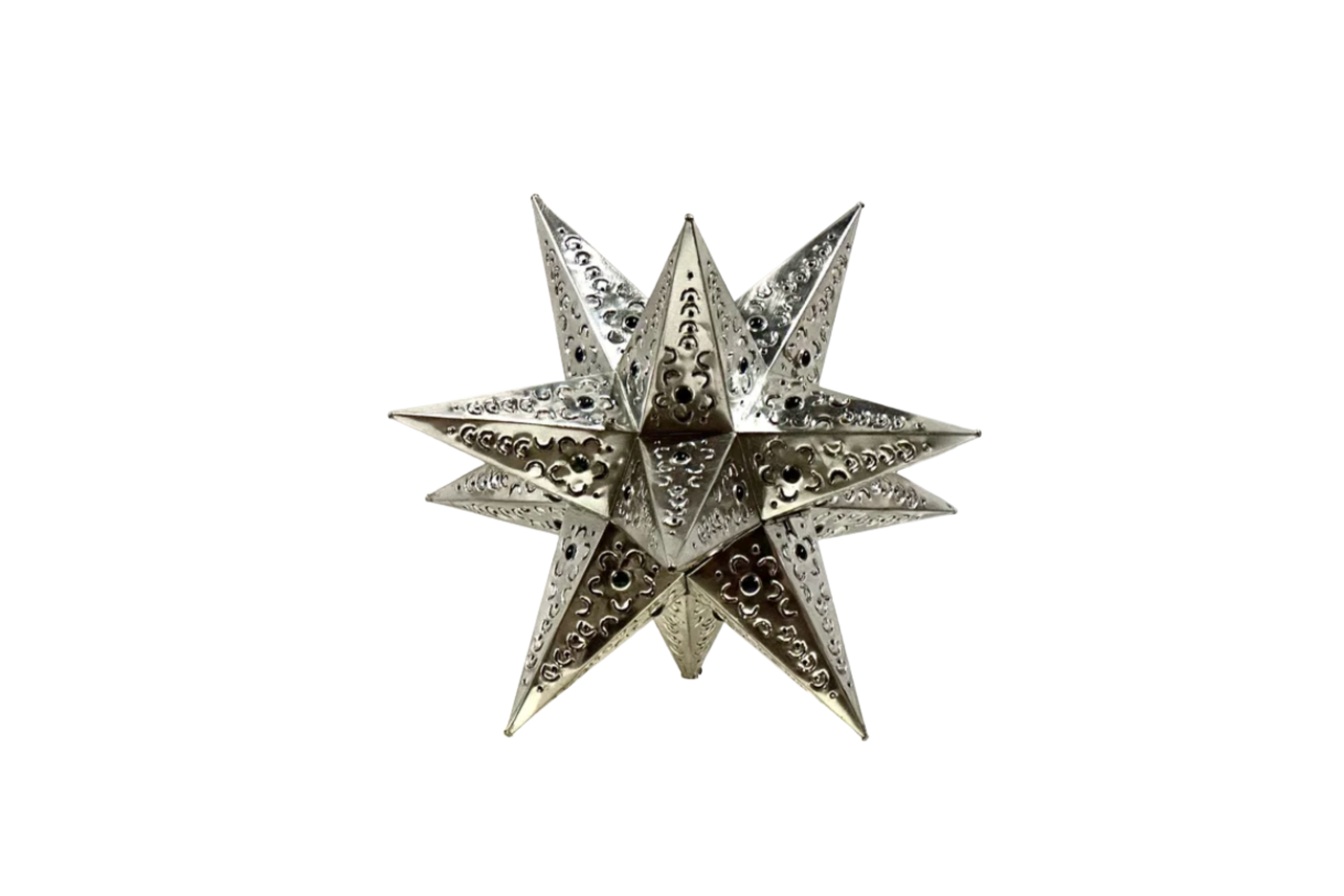 Metal Stars with Marbles