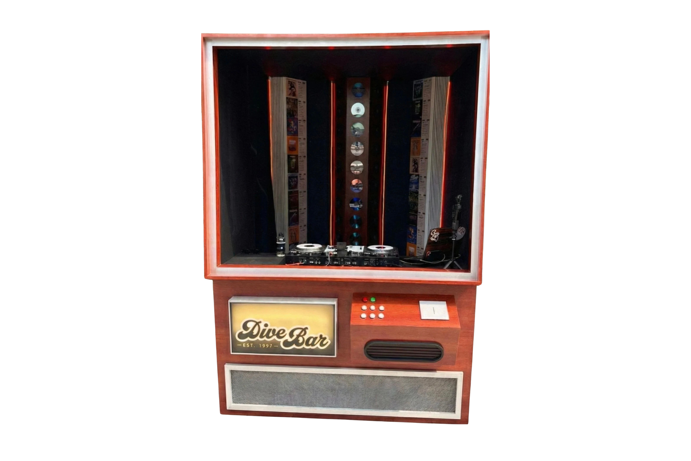 Oversized Retro DJ Booth
