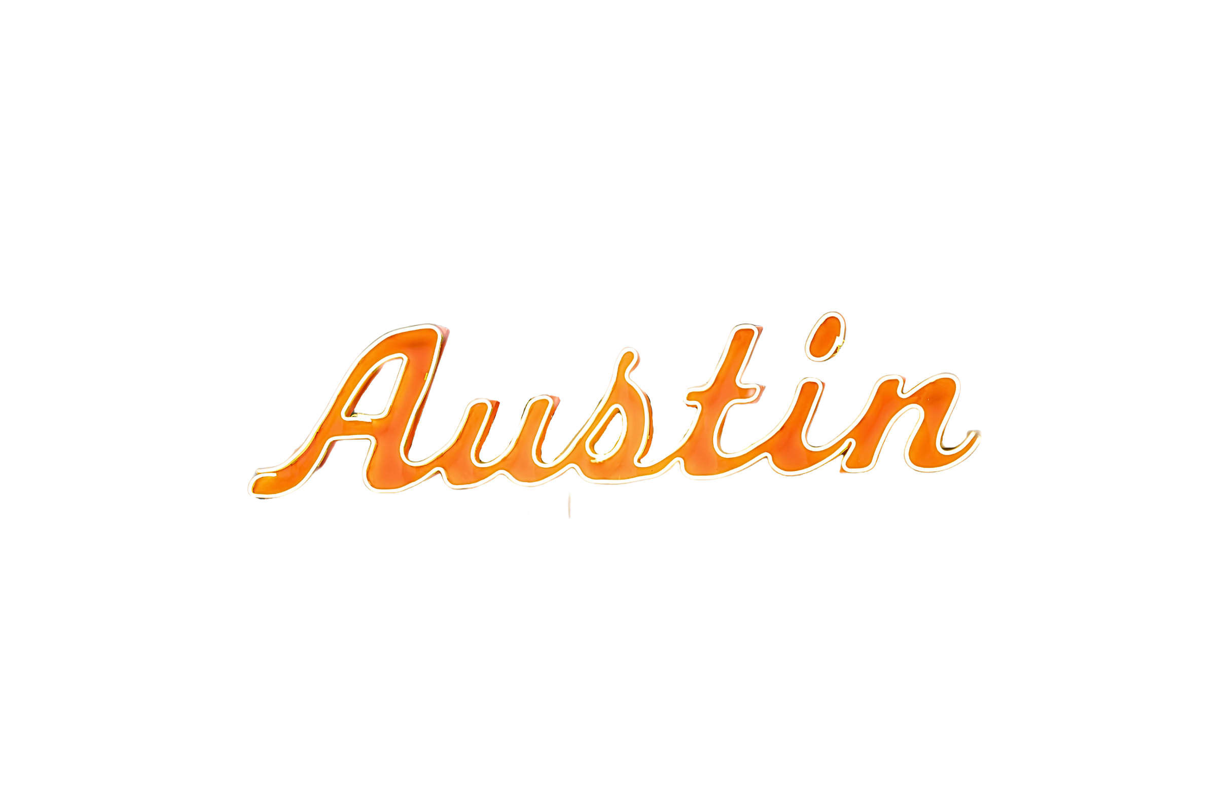 The Large Austin LED Neon