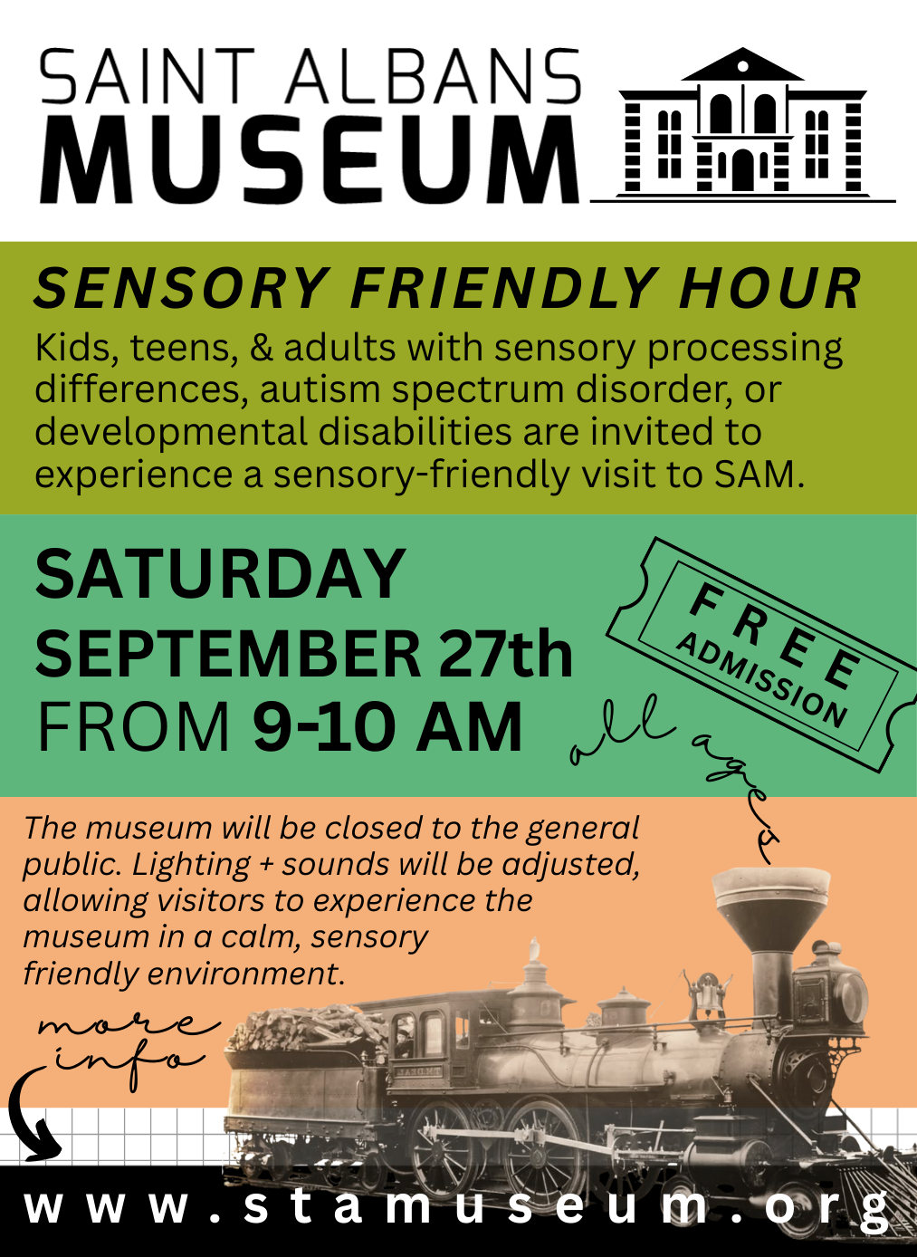 Sensory-Friendly Hour @ SAM