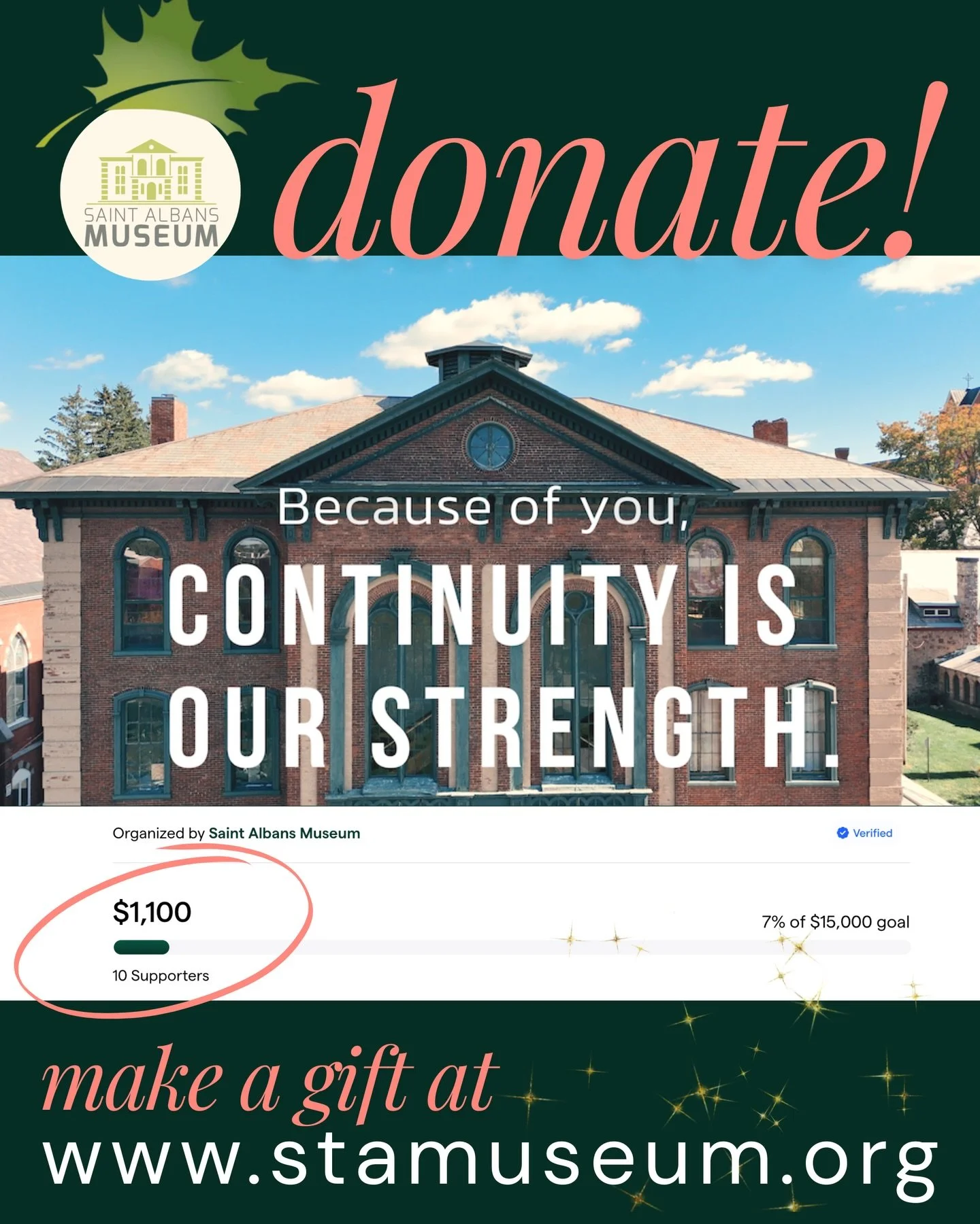 Tomorrow is #givingtuesday !! Gratitude to everyone that has contributed so far to our $15,000 goal. Visit givebutter.com/czTQpS or click the link in the bio to learn more about the impact you are making with a tax-deductible donation to SAM. We are 