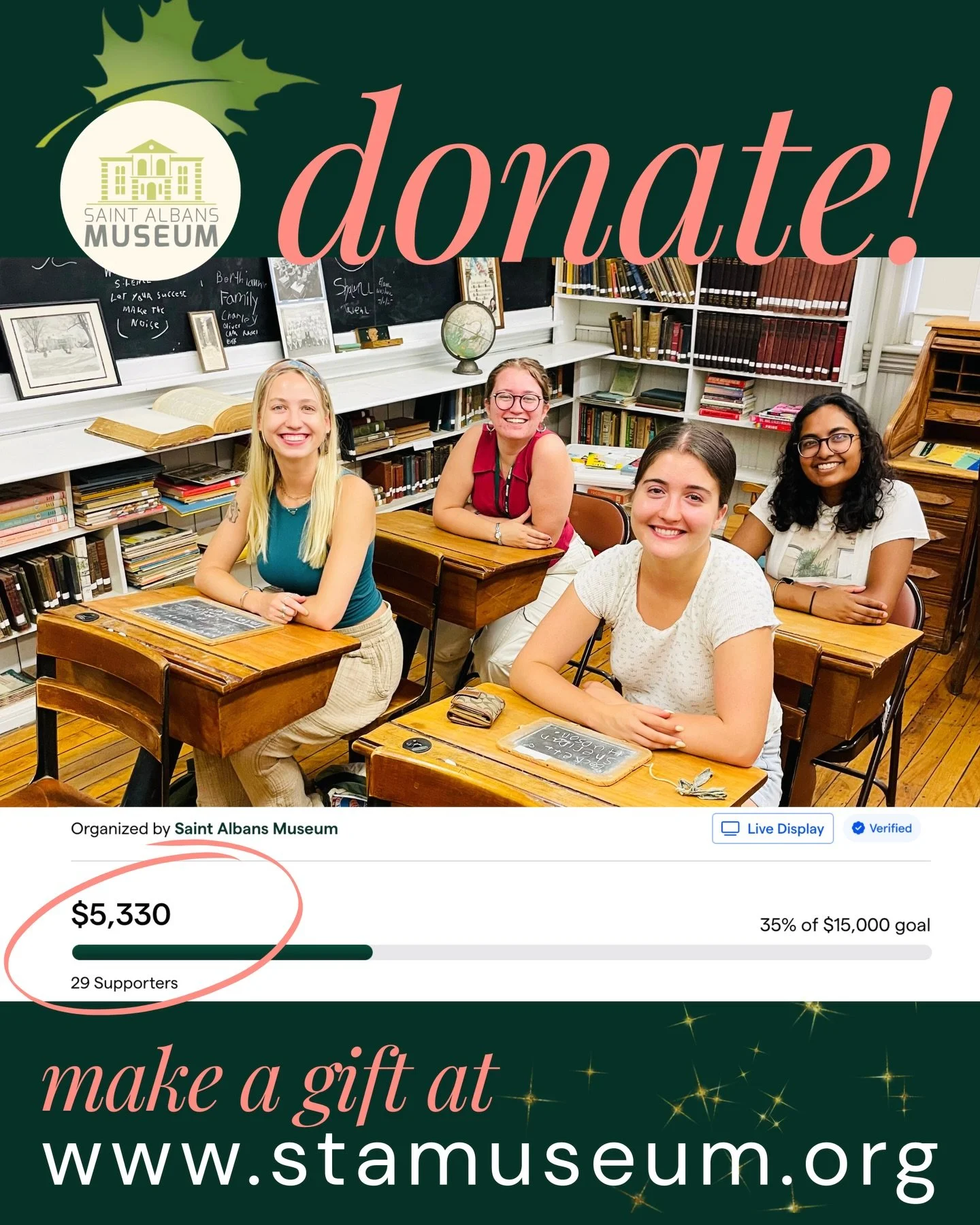 NEWS!! Peoples Trust Company has pledged $5,000 if we raise an additional $1000 by THIS FRIDAY 12/19. If we hit $6,150 this week, we spike to $11,150. Will you rise to the challenge?! Click the link in our bio to learn about the impact you are making