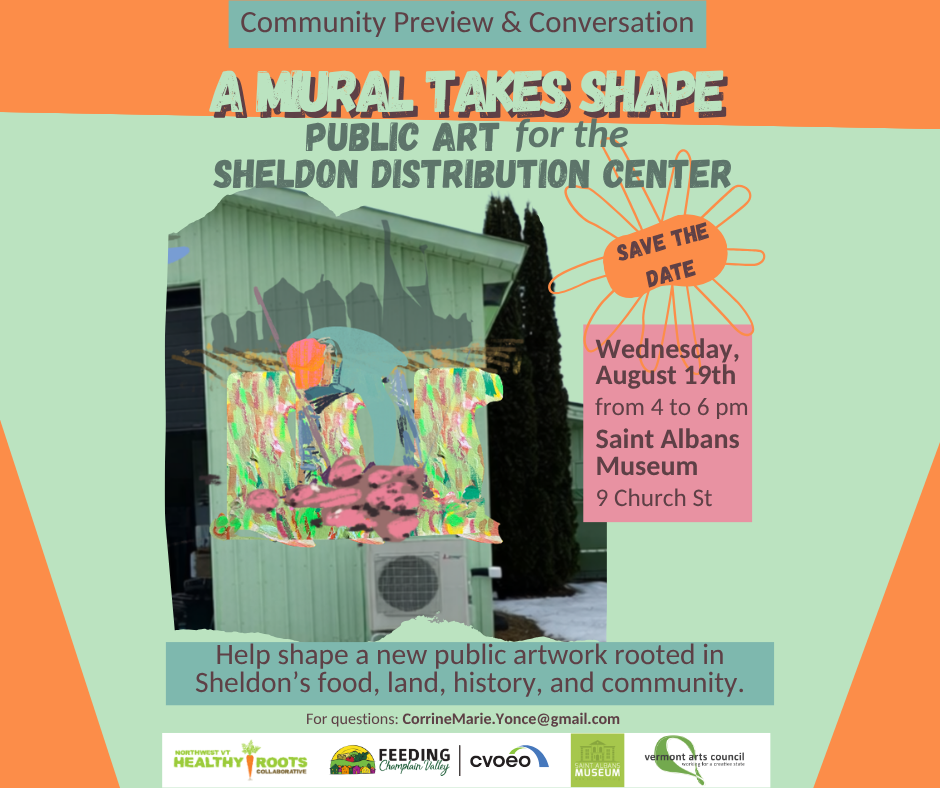 A Mural Takes Shape : Public Art