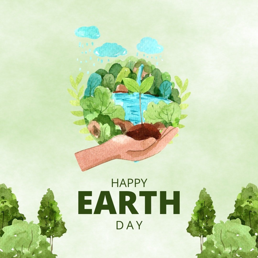 Happy Earth Day! 🌱 Remember, every small action counts, whether it's recycling more or adopting eco-friendly habits at home or work.

Got any tips on how to make a difference? Share them in the comments, and let's make every day a green day! 🌍