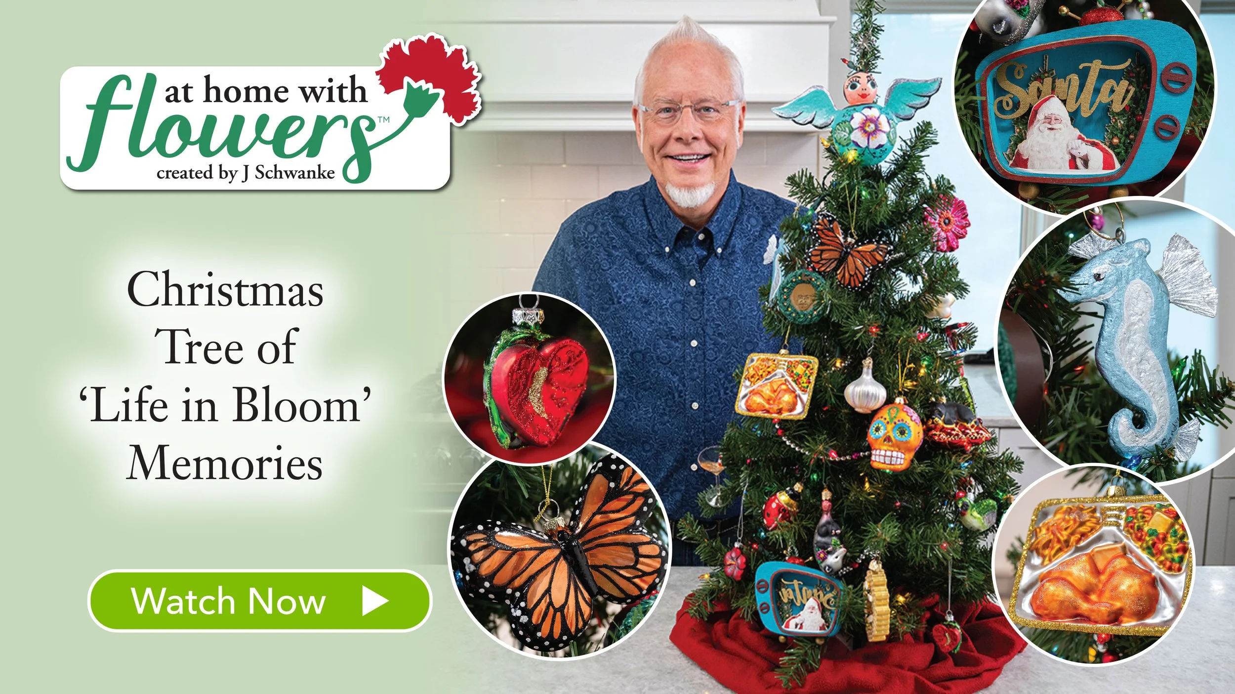 Decorating our Life in Bloom Christmas Tree!&nbsp;