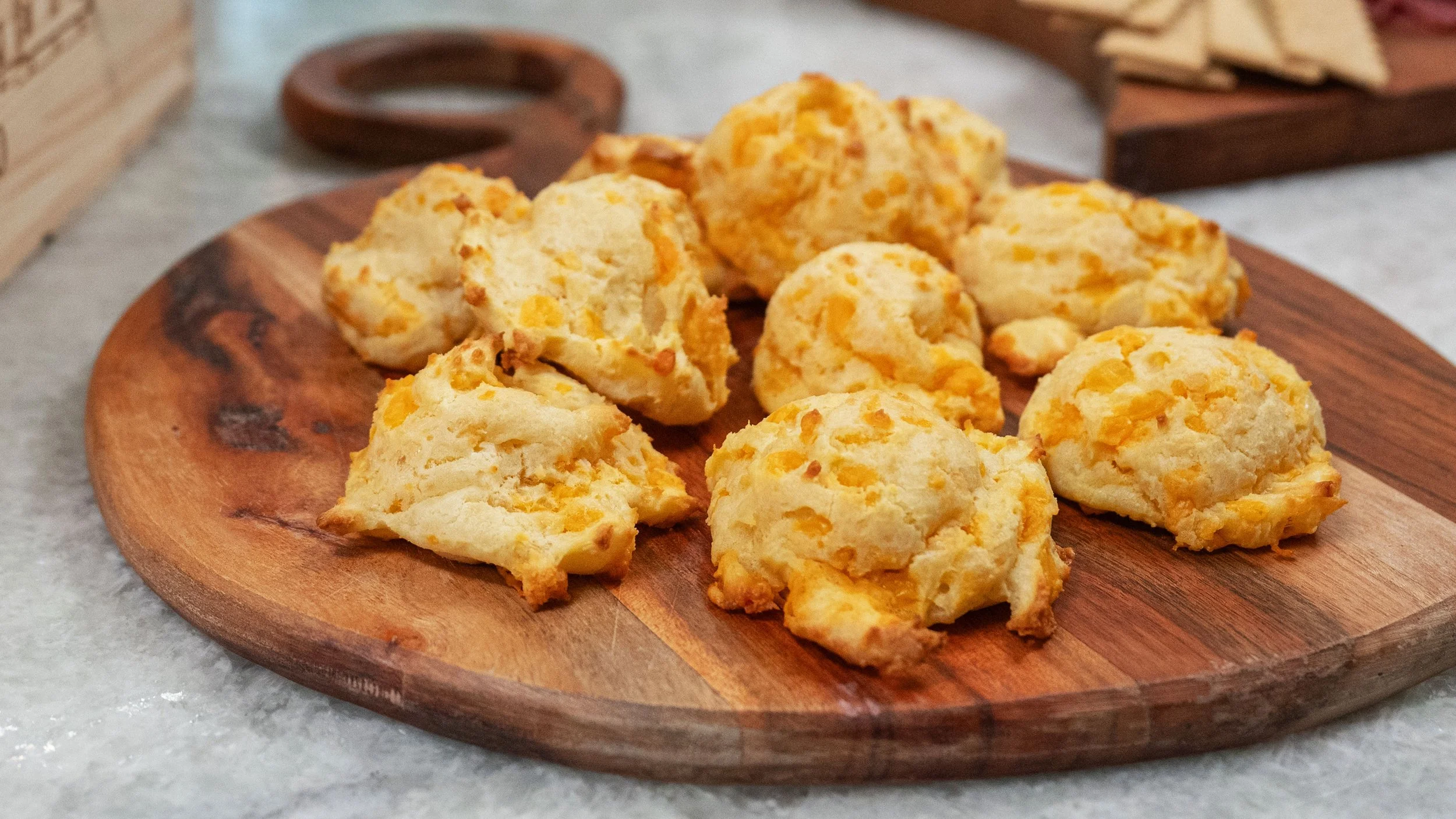 Cheese Puffs- AMAZING! courtesy Grace Boersma- #RecipeinBloom