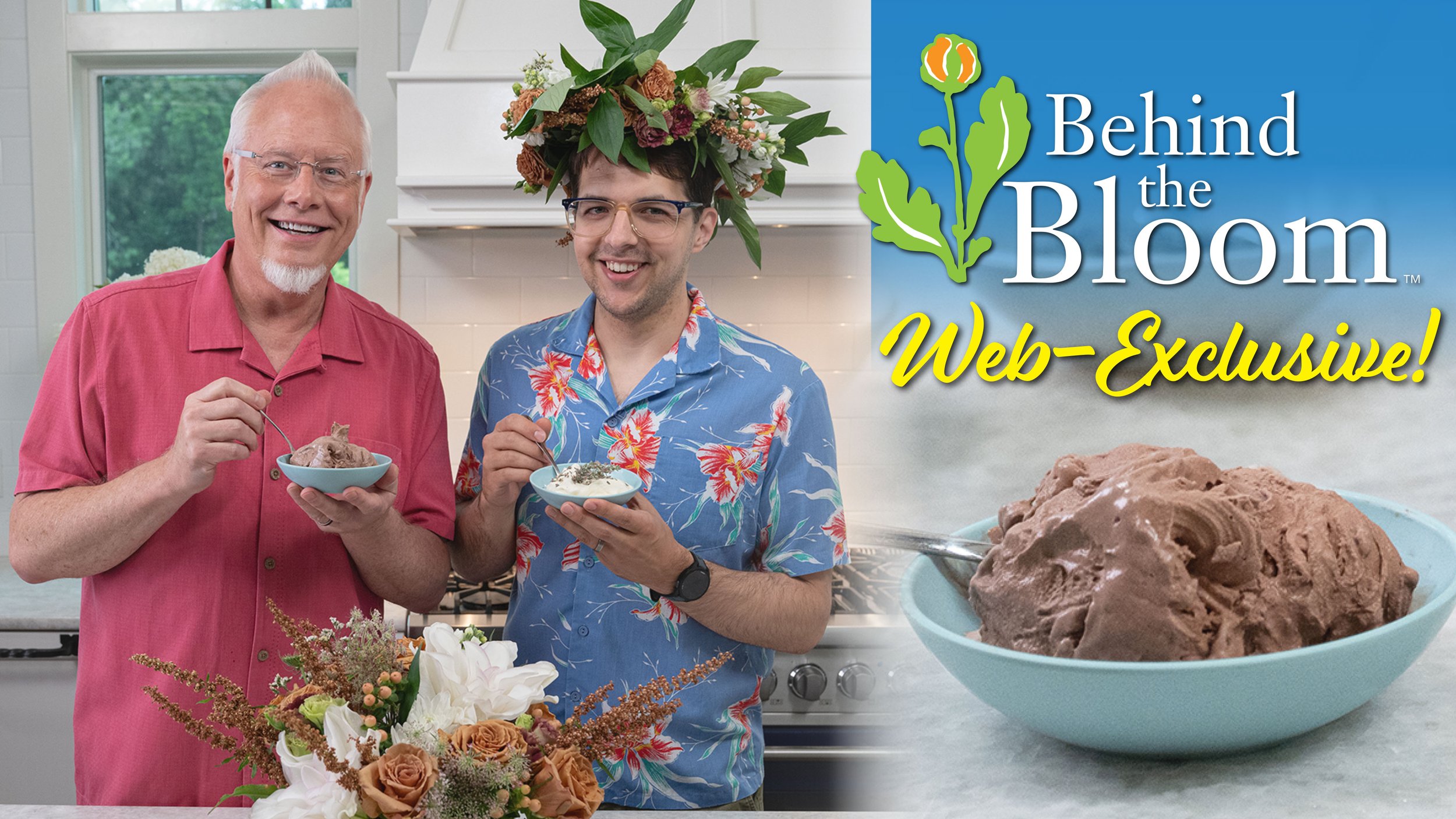 Behind the Bloom – with Nic Boersma- making Chocolate Nitrogen Ice Cream!