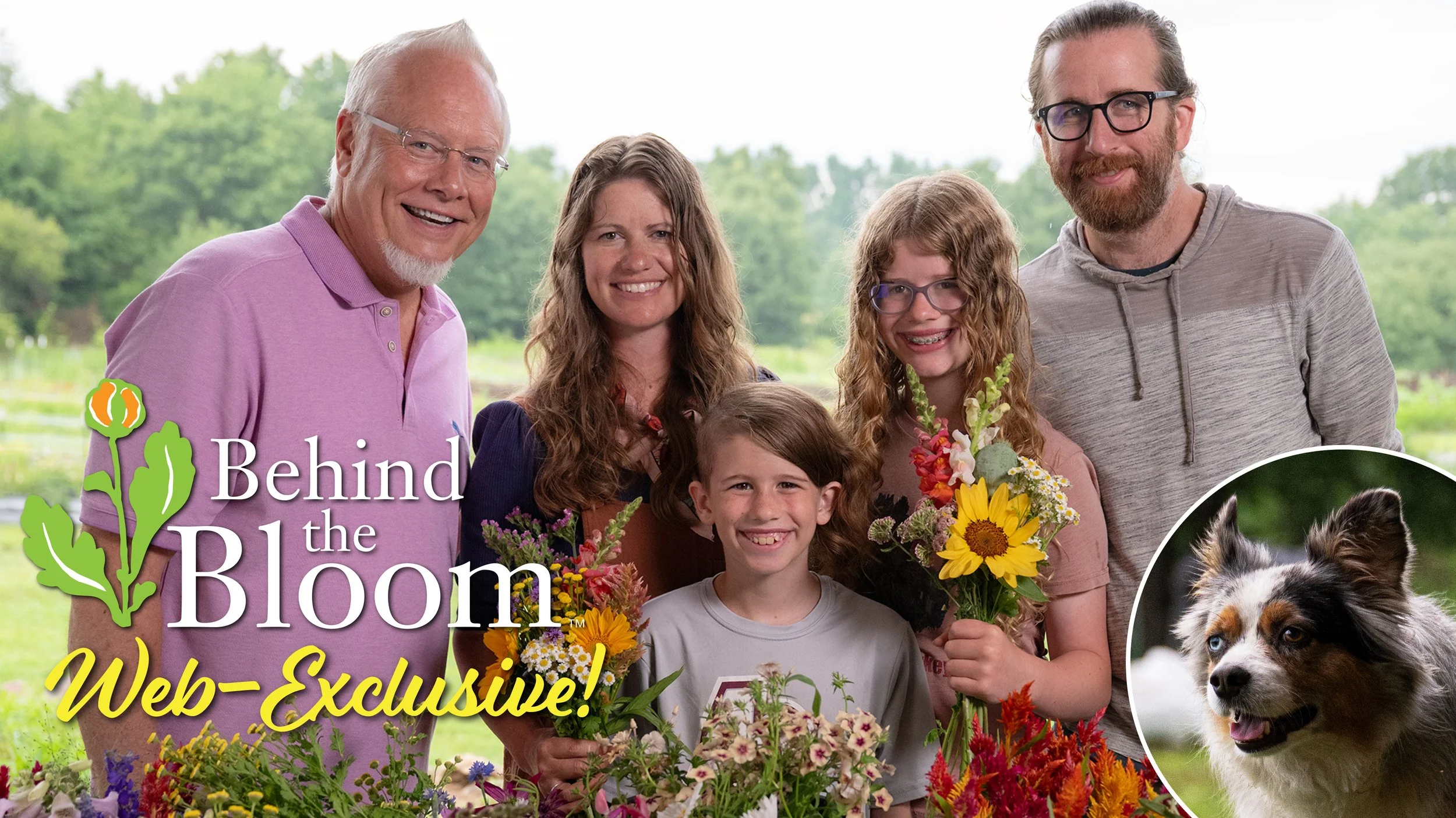 Behind the Bloom at Idlewild Farm with Heather!