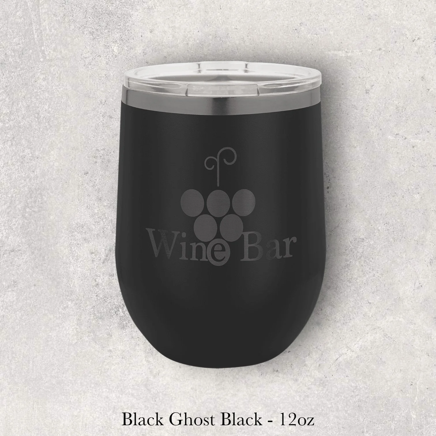 Custom Wine Tumblers - Ion Plated - 12oz