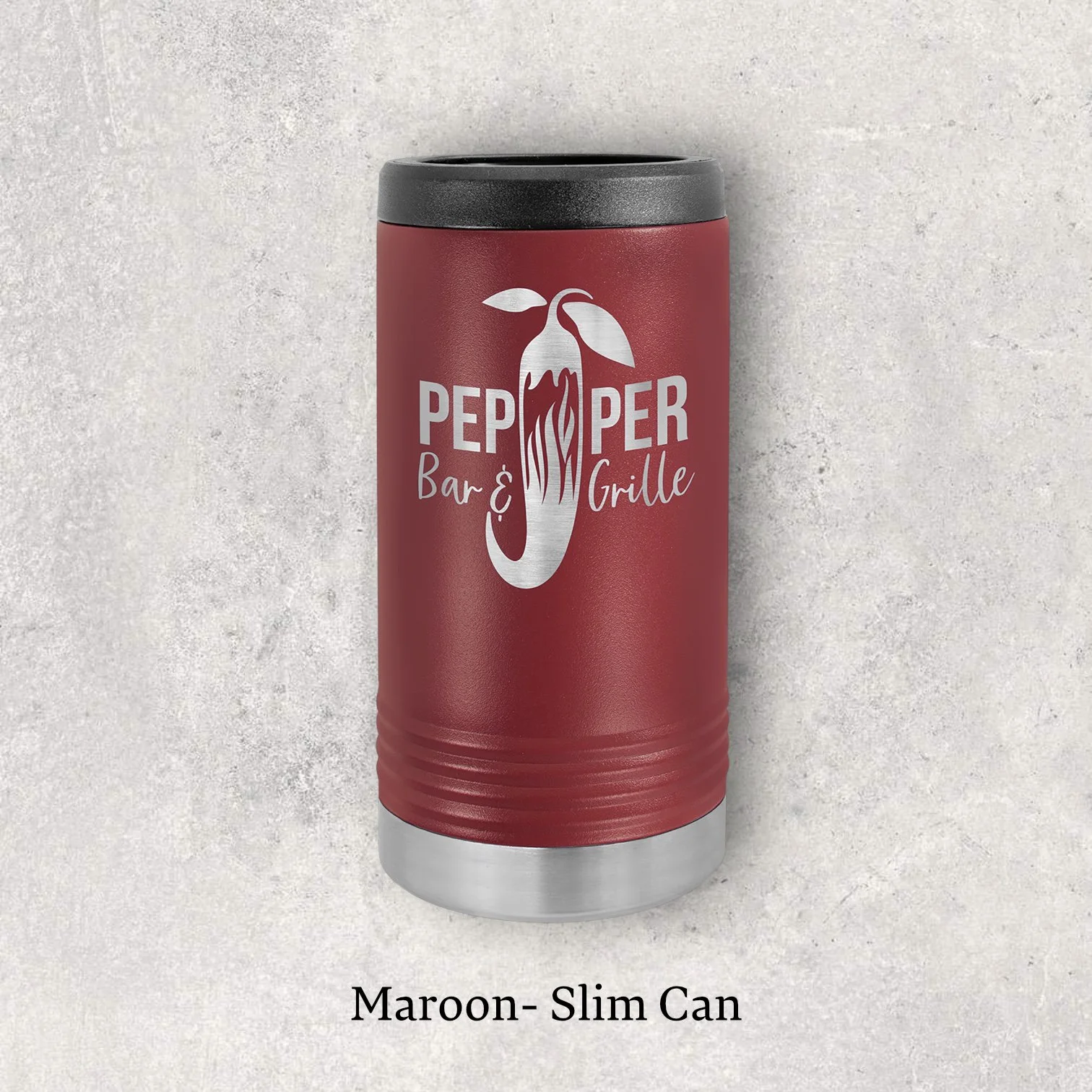 laser-engraved-beverage-holder-maroon-slim-can-lazeric.jpg
