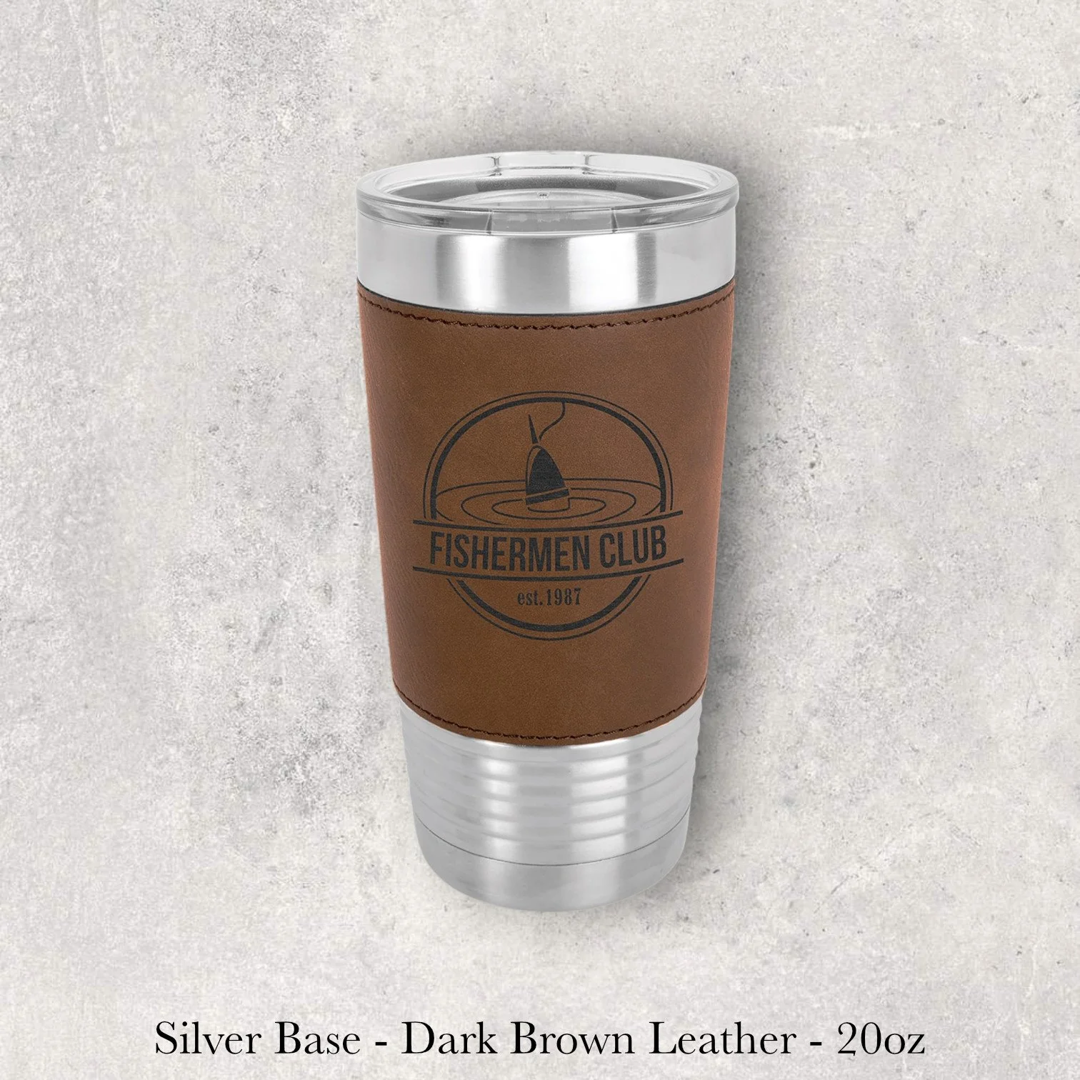 laser-engraved-20oz-tumbler-silver-base-dark-brown-leather-lazeric.jpg
