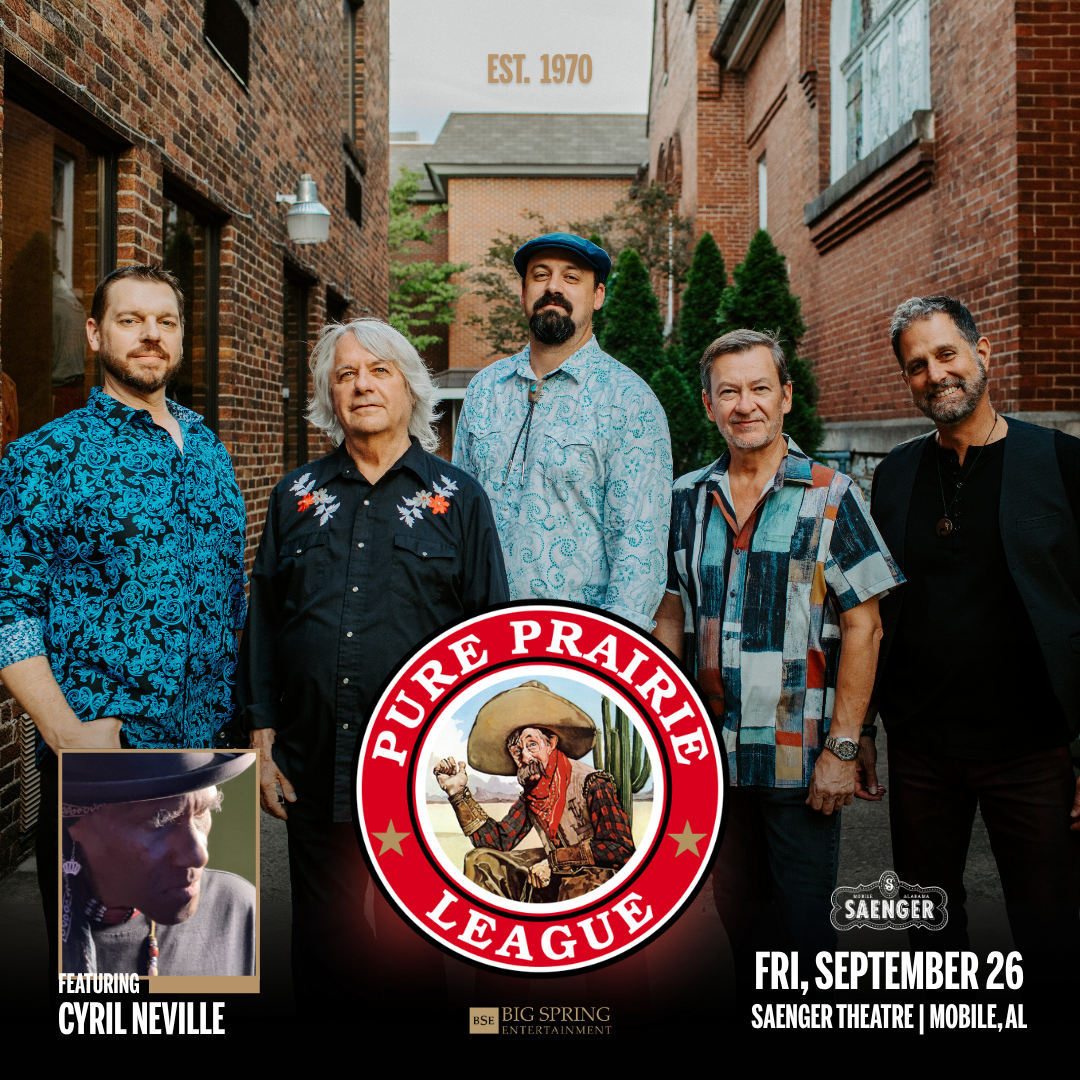 Pure Prairie League w/ Cyril Neville