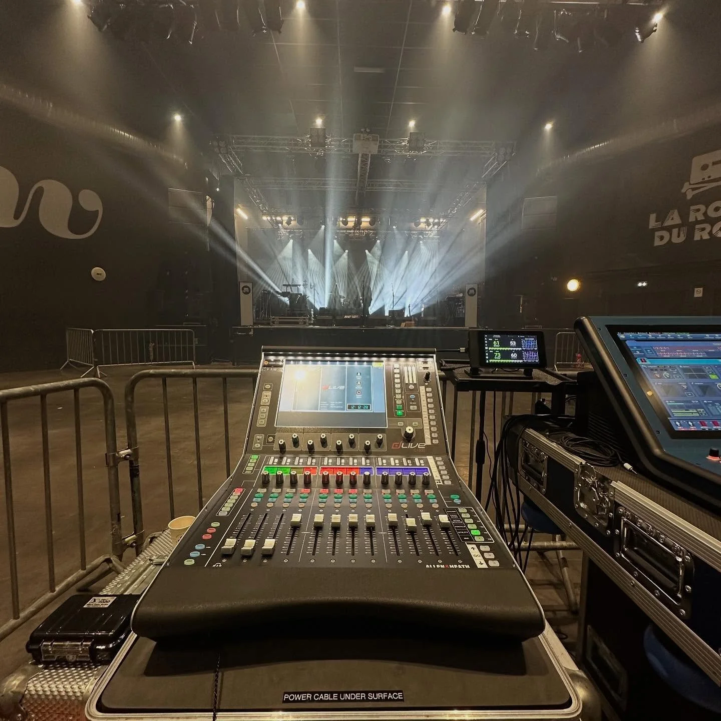 One of our Allen &amp; Heath control, microphone and DI packages out for a short run on the continent this week.

Topped off with our in house engineer @_finnstagrammmm