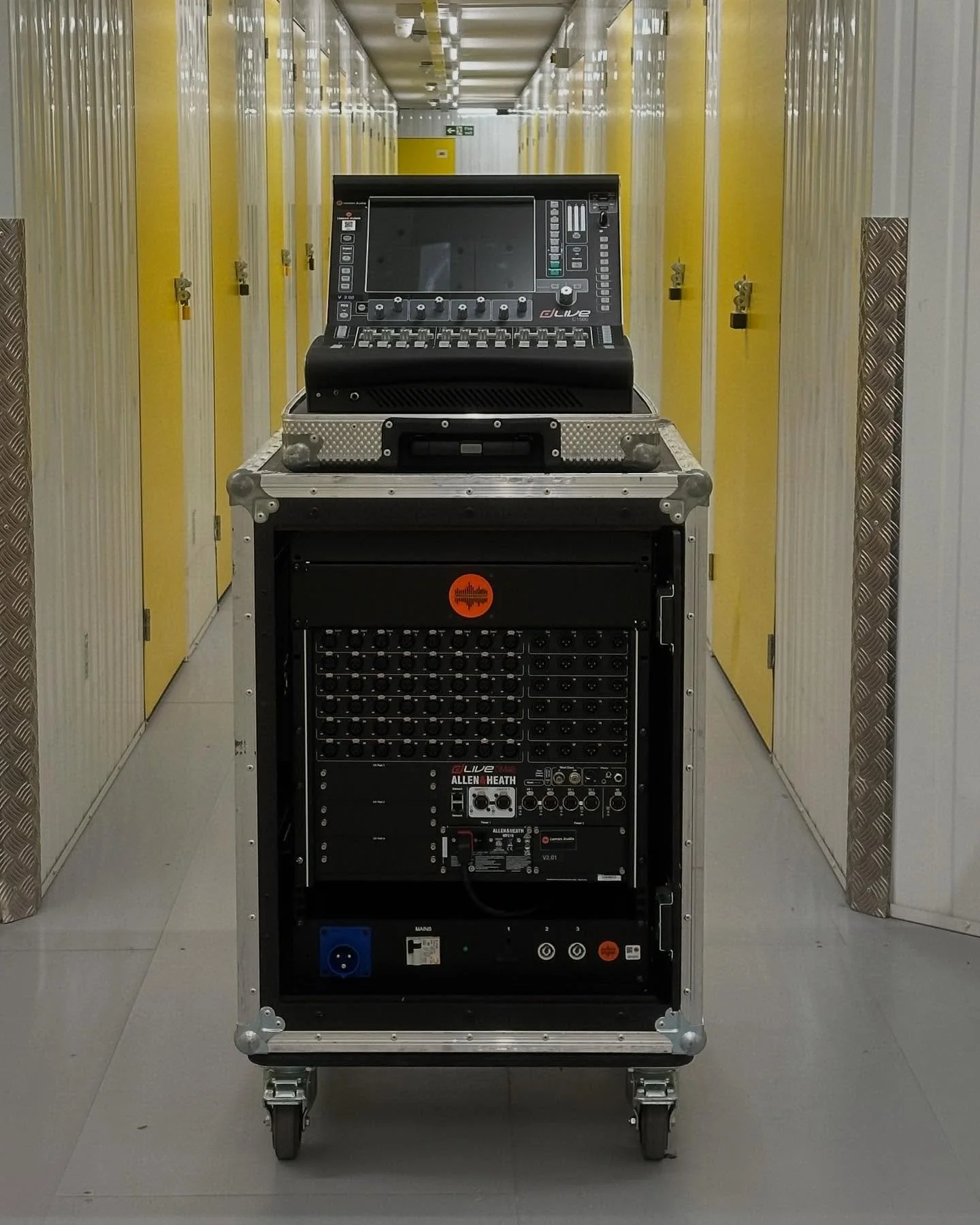 Bare bones FOH control and mic package prepped and out the door for a support slot at Hammersmith Apollo tonight.