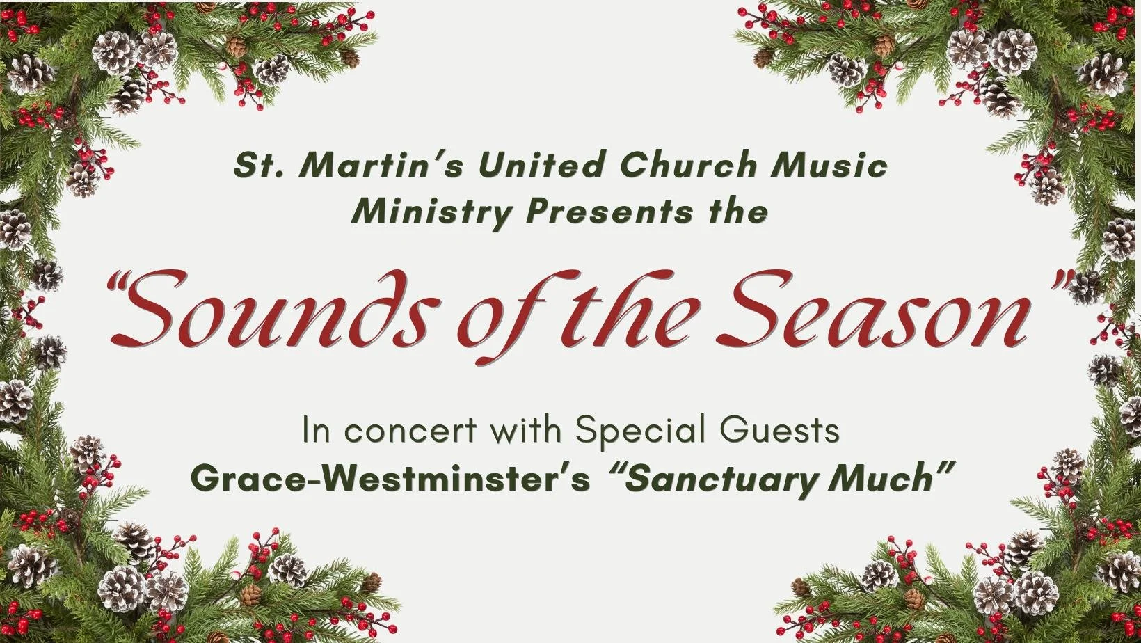 Sounds of the Season Concert