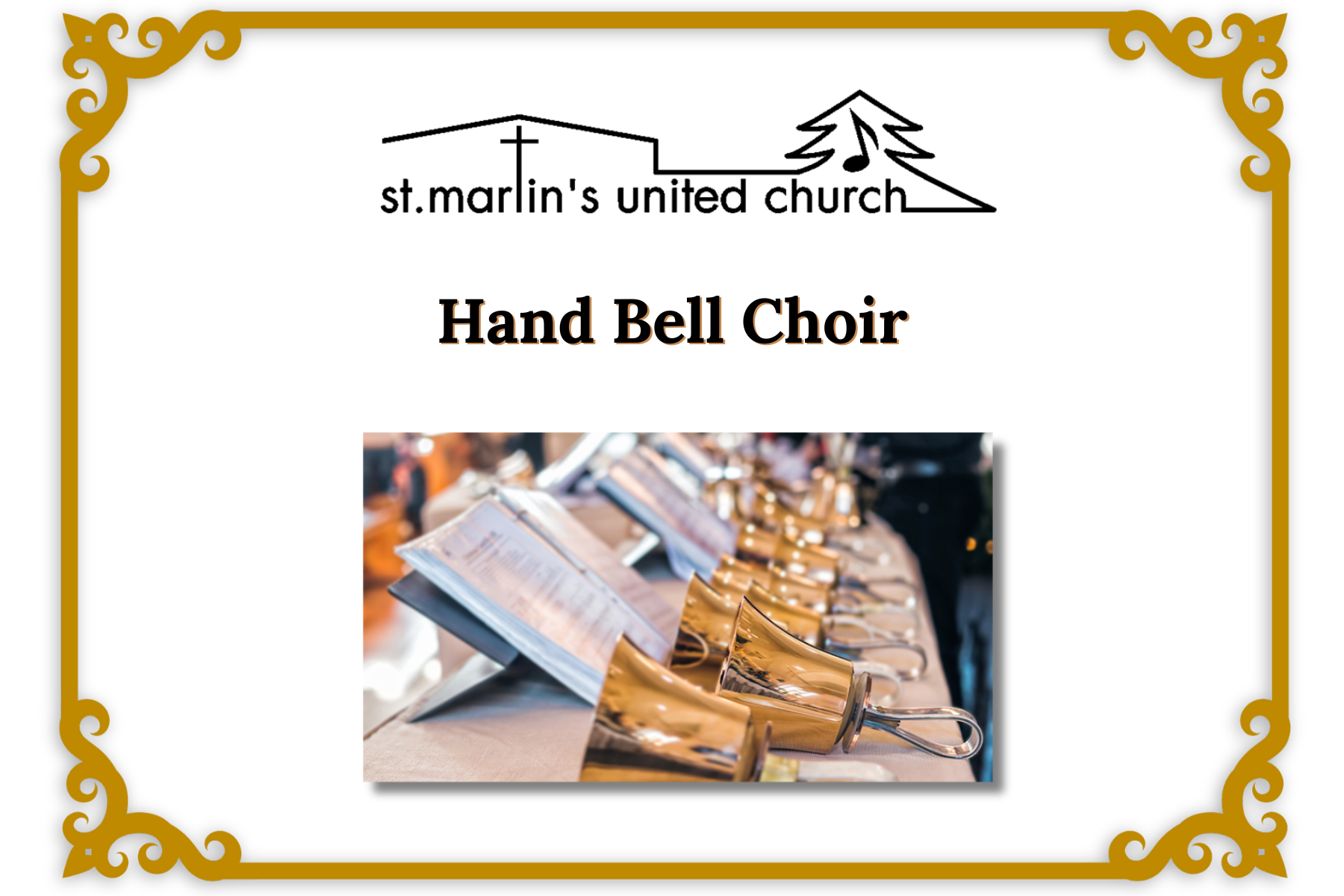 Hand Bell Choir Rehearsal 