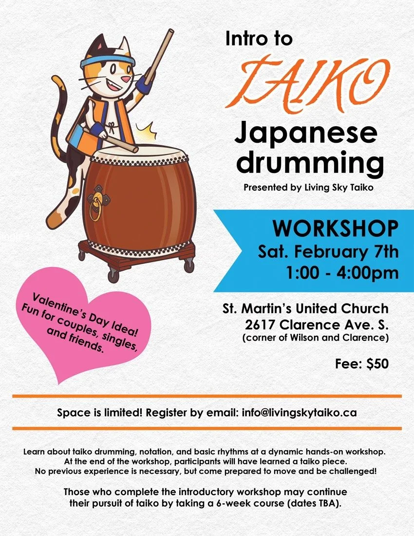 Intro to Taiko - Japanese Drumming