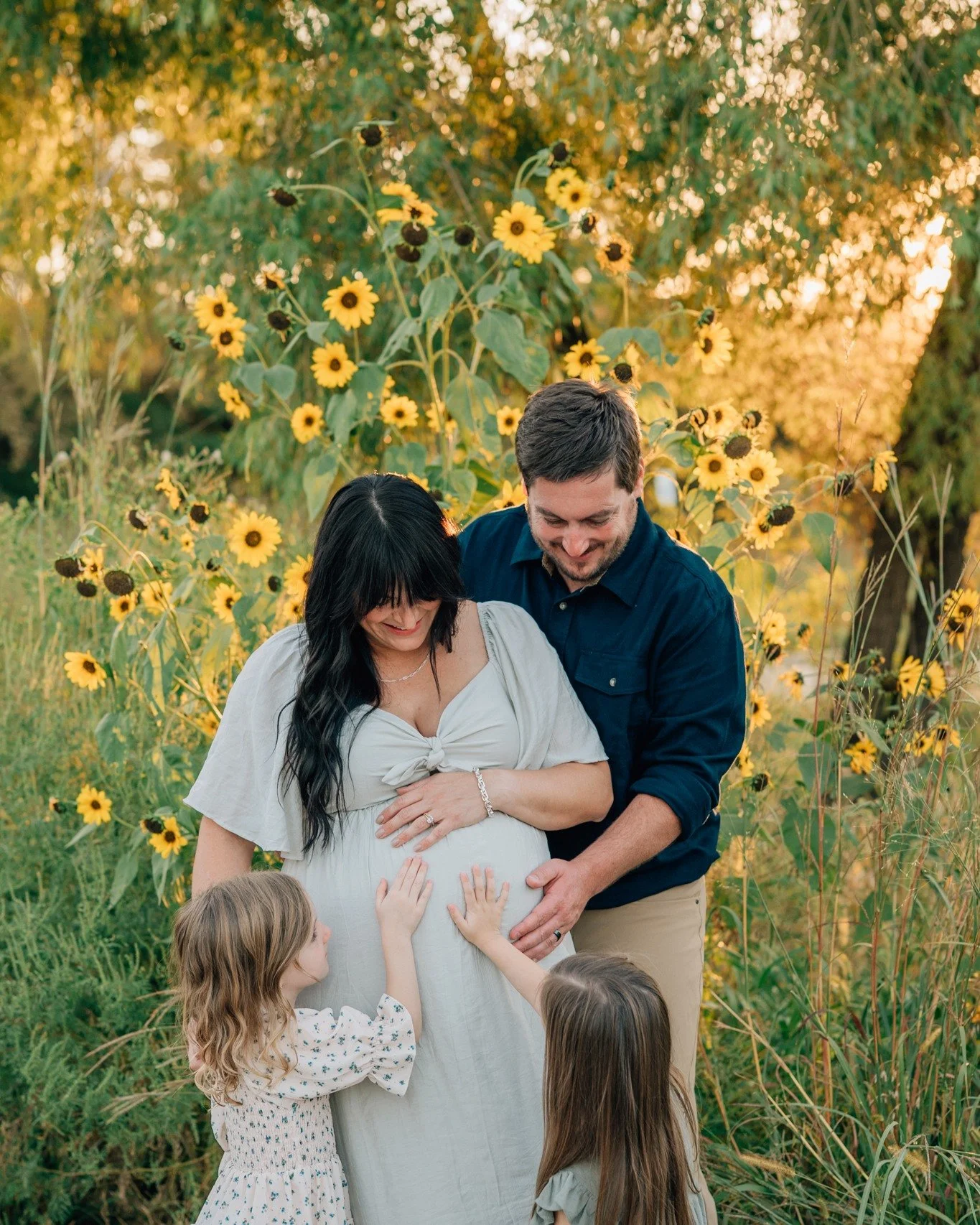 A gorgeous night filled with twirls, giggles, and so much love as they wait to welcome their newest blessing. Big sisters are already so ready to help care for their little brother...and I know they&rsquo;ll do it with the same joy they brought to th
