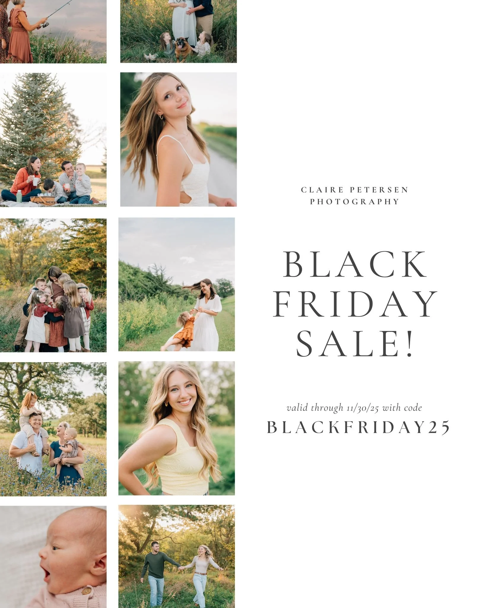 It's officially Black Friday! 
Use code BlackFriday25 to enjoy 25% off EVERYTHING in your gallery store, from gorgeous books and custom Christmas cards to prints and wall art you will treasure forever.
@followers just a little reminder so no one miss