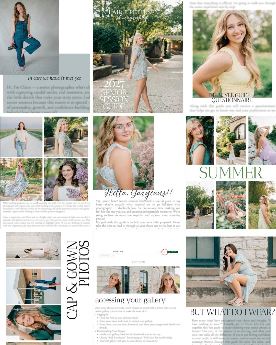 I&rsquo;ve never shared a peek at my Senior Session Guide before&hellip; but here it is 🤍✨

I&rsquo;ve poured hours into this guide so you don&rsquo;t have to stress a single detail... from outfits, locations, &amp; timing, to all the little things 