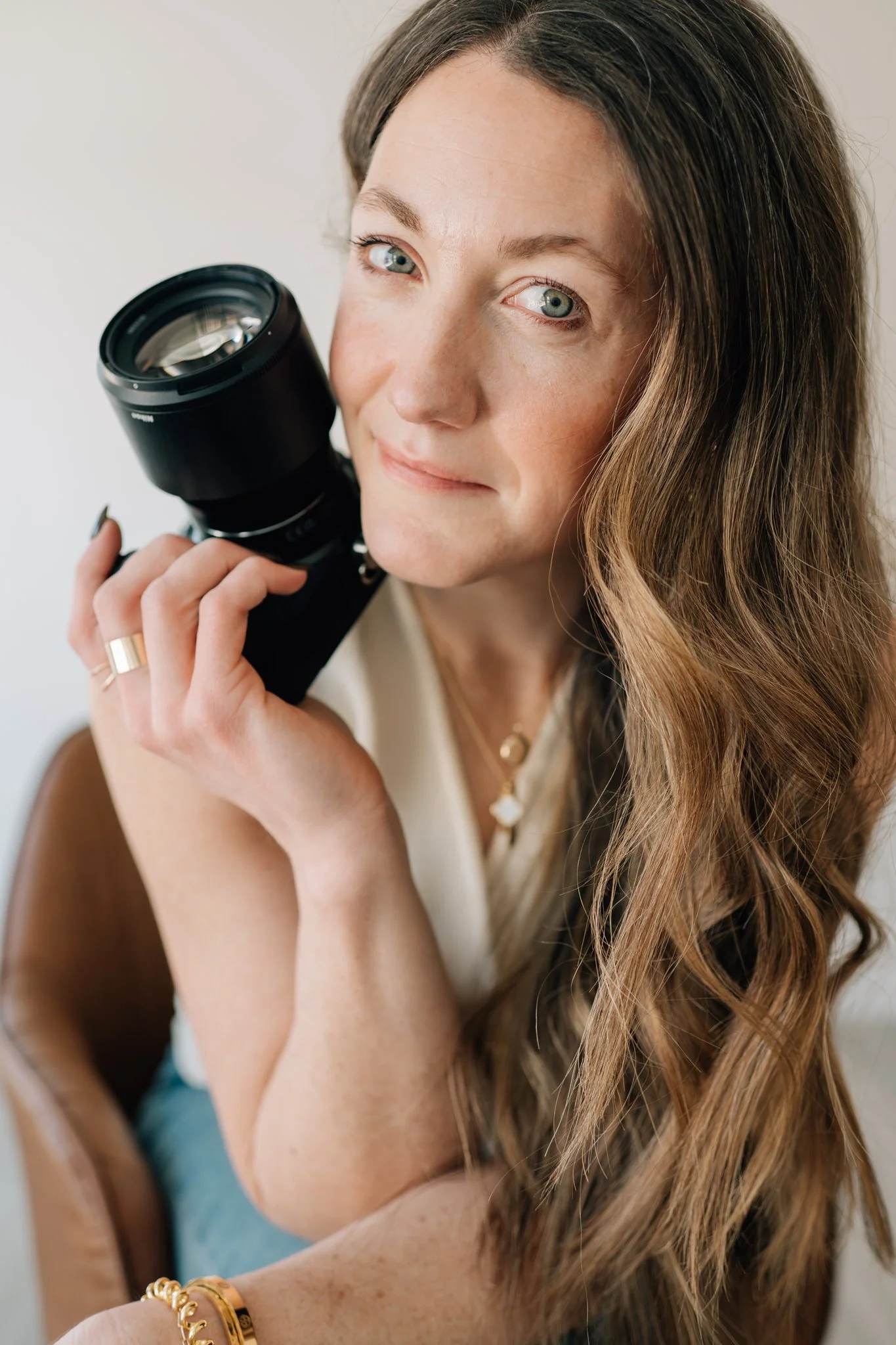 Headshot of Claire Petersen, owner and photographer of Claire Petersen Photography.
